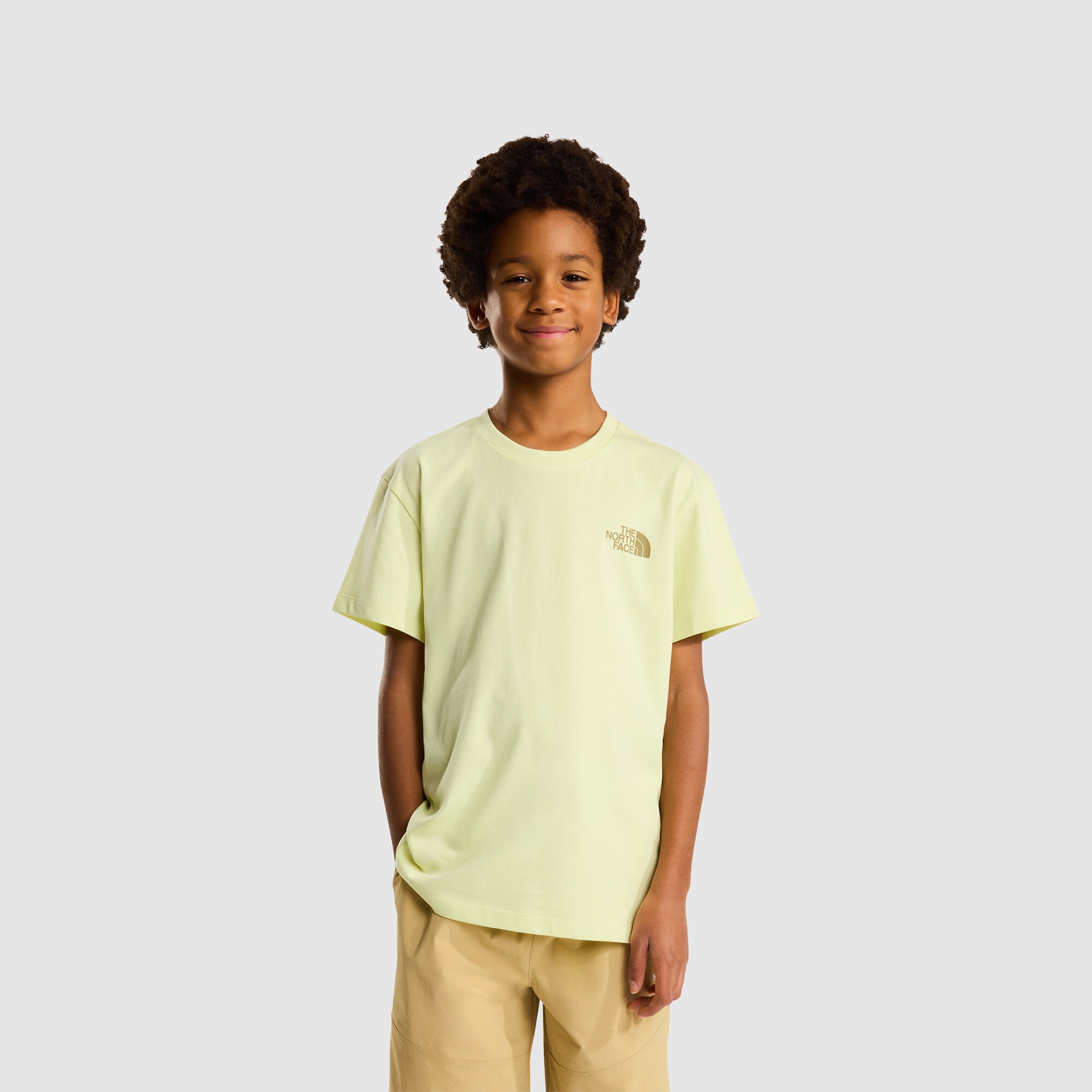 Imagen 0 de Camiseta holgada de niños Voyage The North Face Amarillo
