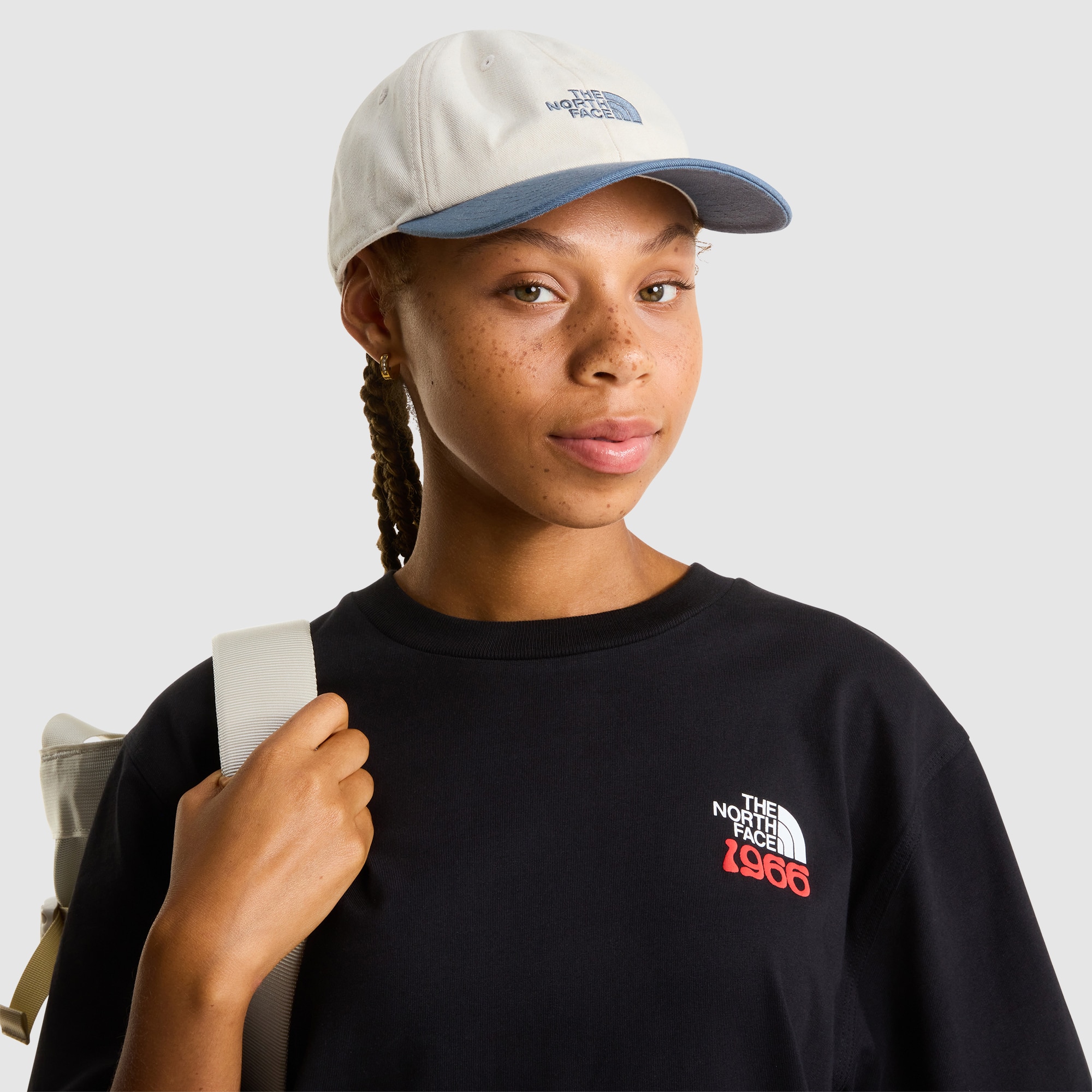 Imagen 3 de Gorra amplia unisex Norm The North Face - Gris Gris