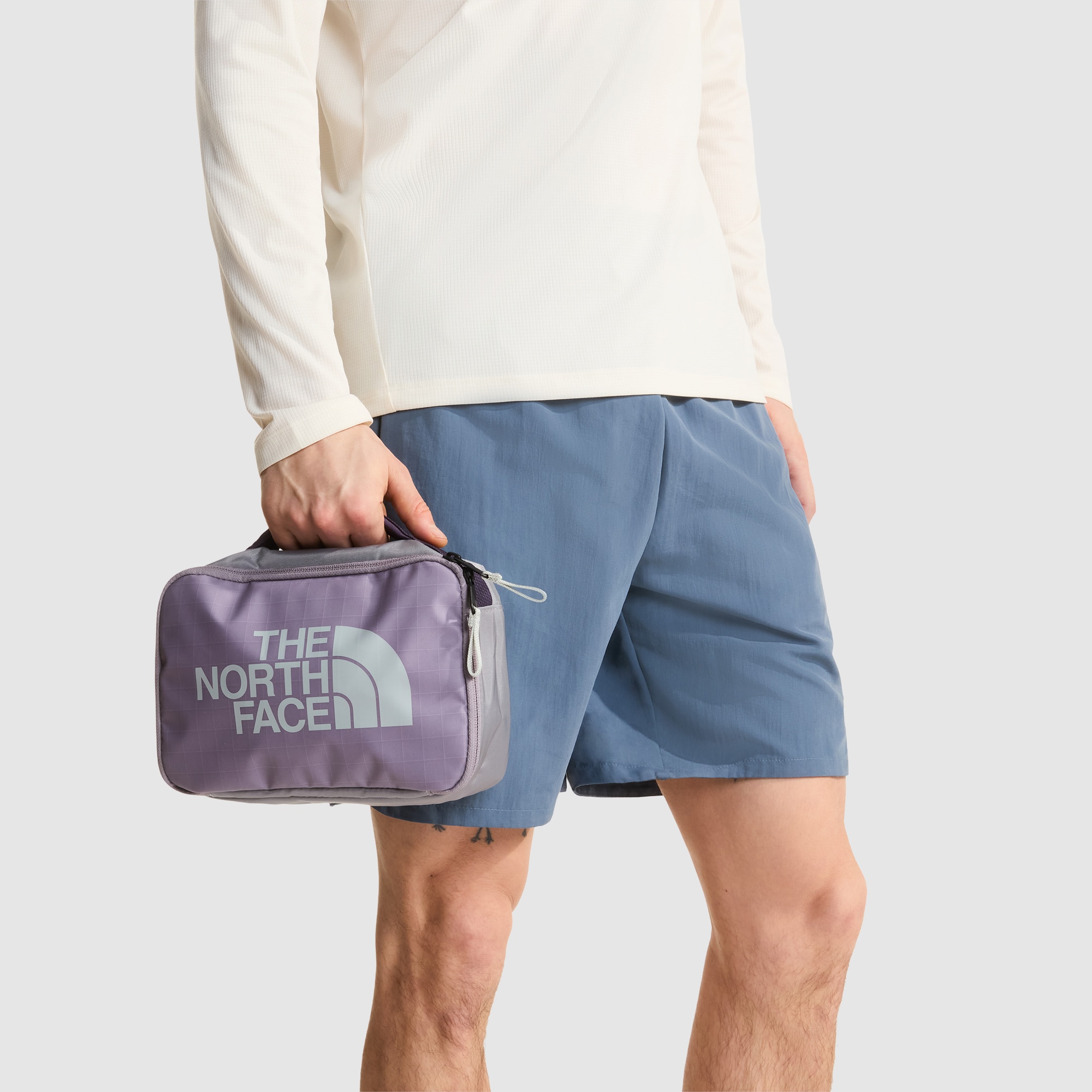 Neceser de hombre Base Camp Voyager The North Face - Gris Gris-4
