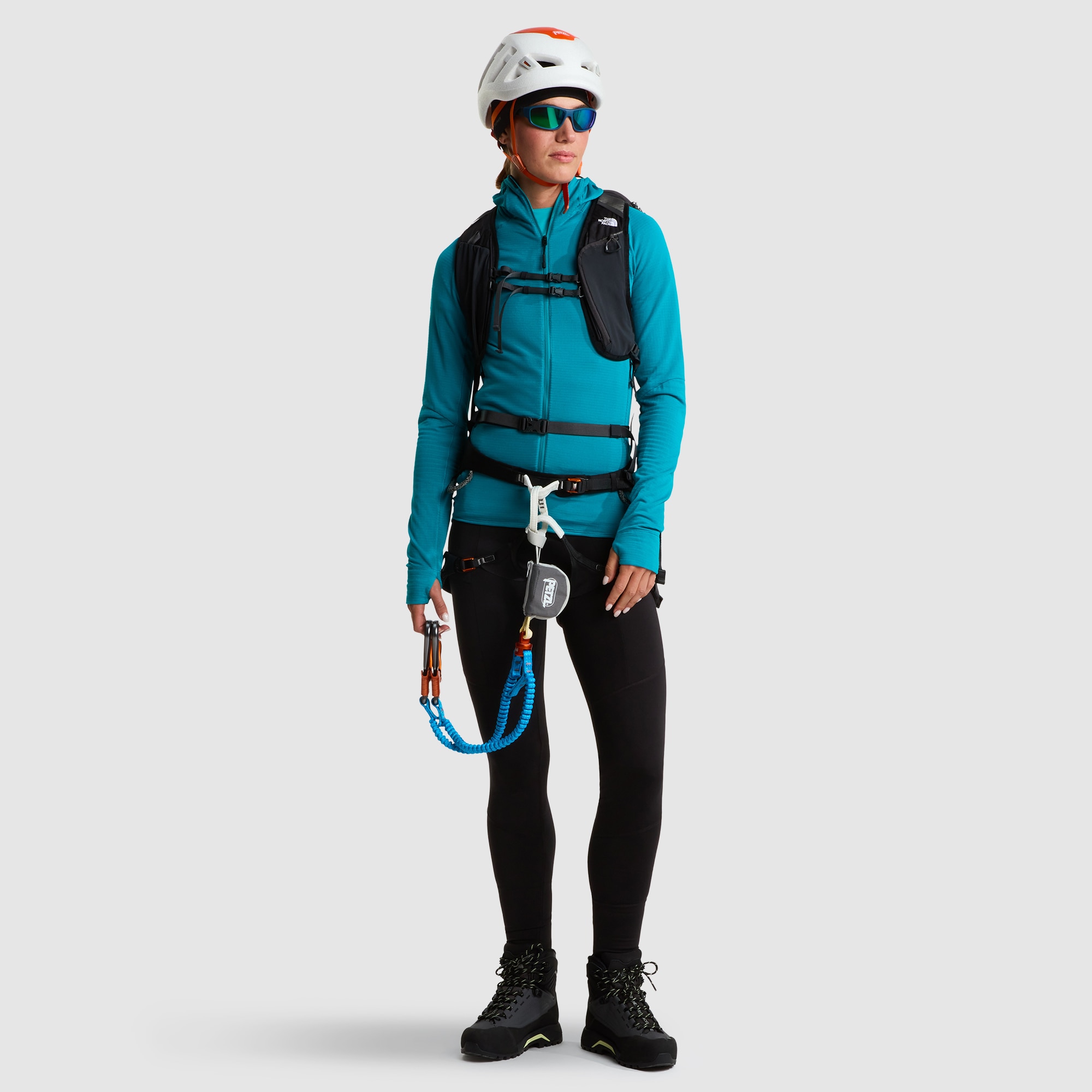 Imagen 7 de Gorra para correr LT Unisex Summer The North Face - Azul Rojo / Gris