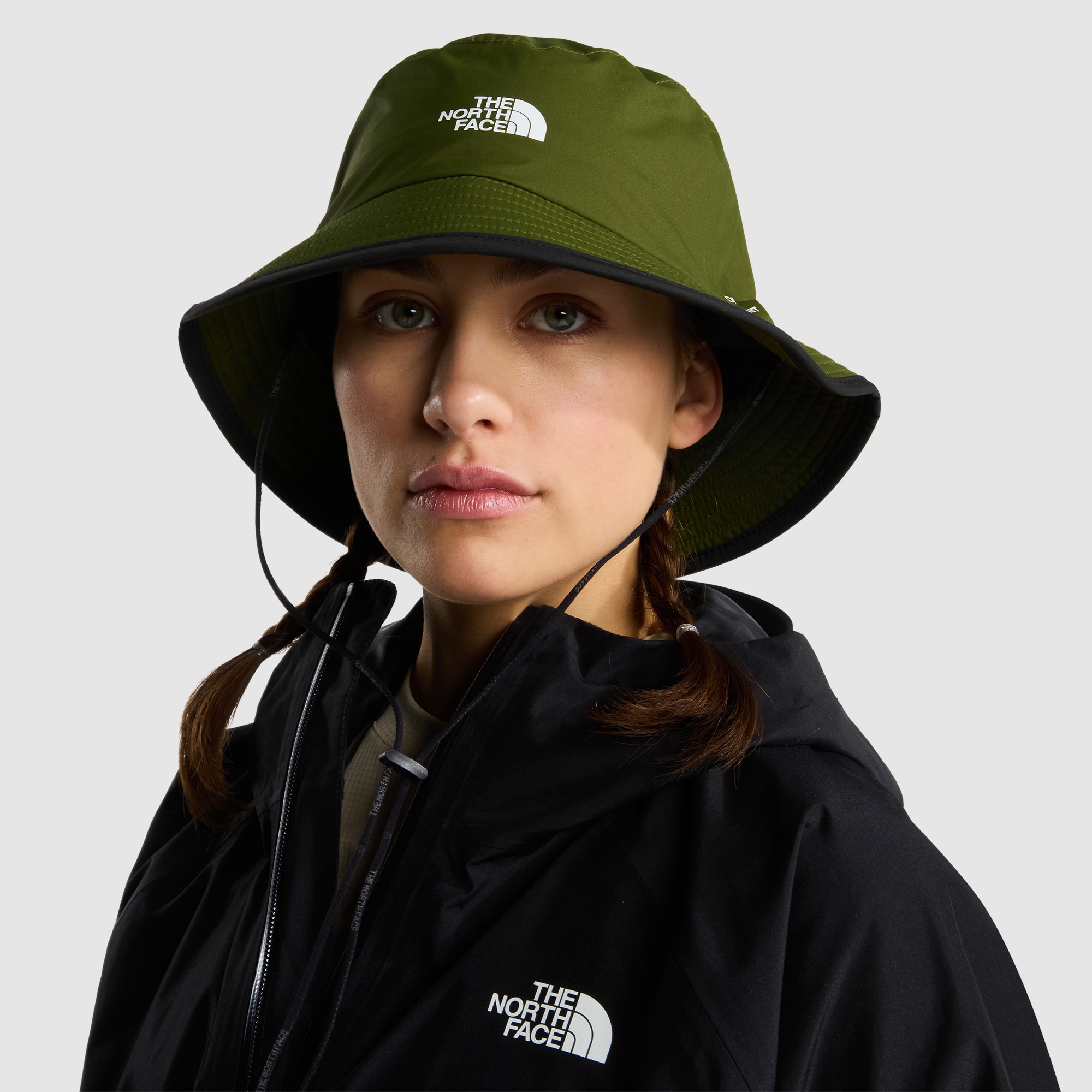 Gorro de pescador de hombre Antora Rain The North Face - Gris Verde-5