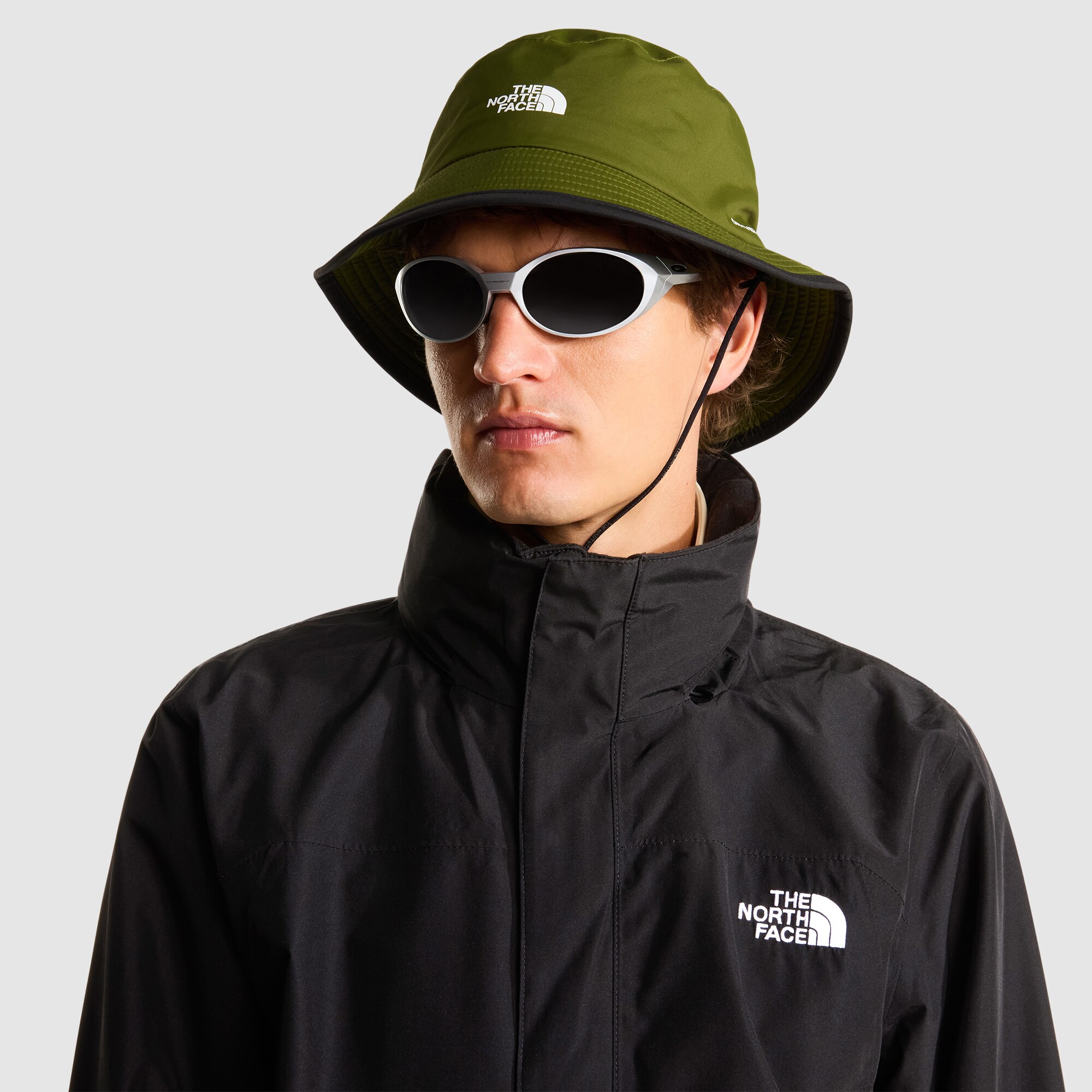 Gorro de pescador de hombre Antora Rain The North Face - Gris Verde-6