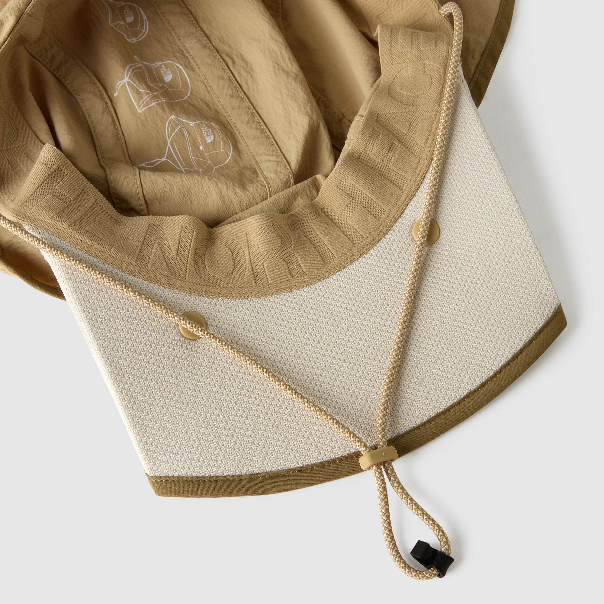 Imagen 5 de Gorra con solapa protectora convertible Unisex Class V The North Face - Marrón Marrón