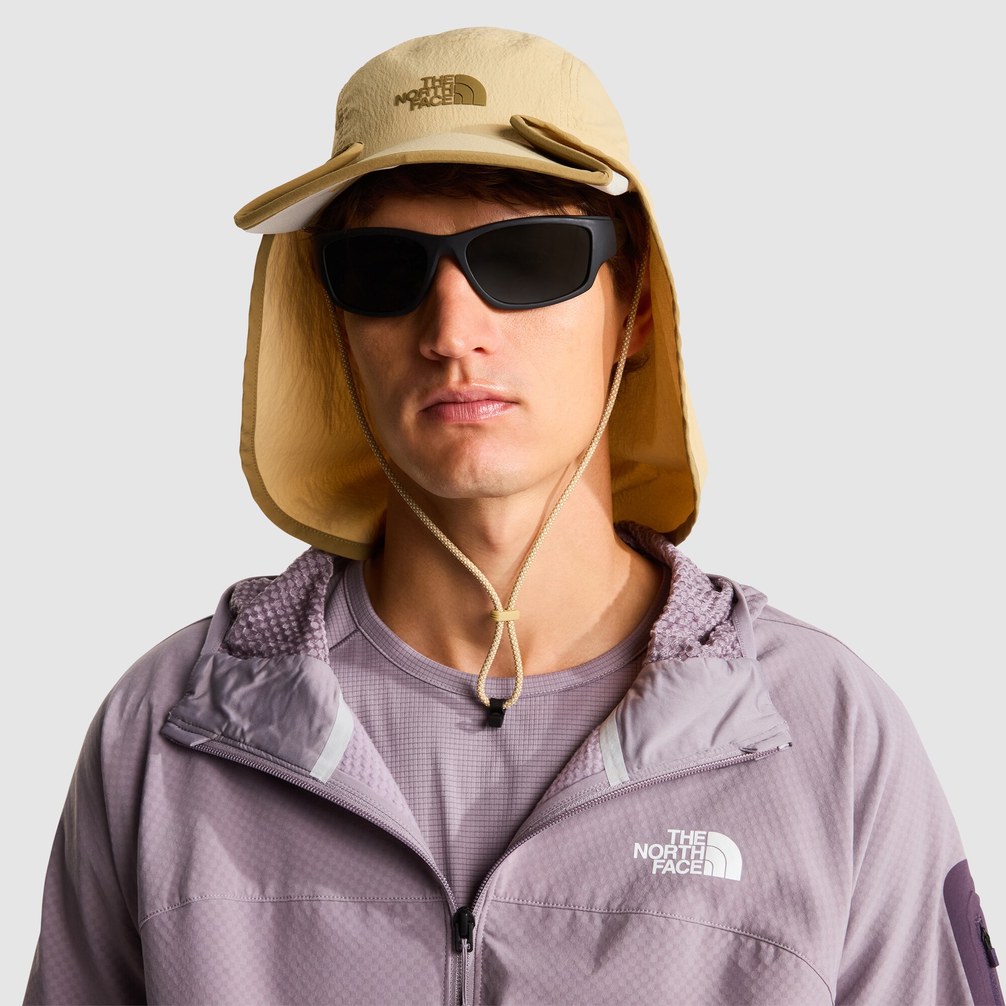Imagen 6 de Gorra con solapa protectora convertible Unisex Class V The North Face - Marrón Marrón