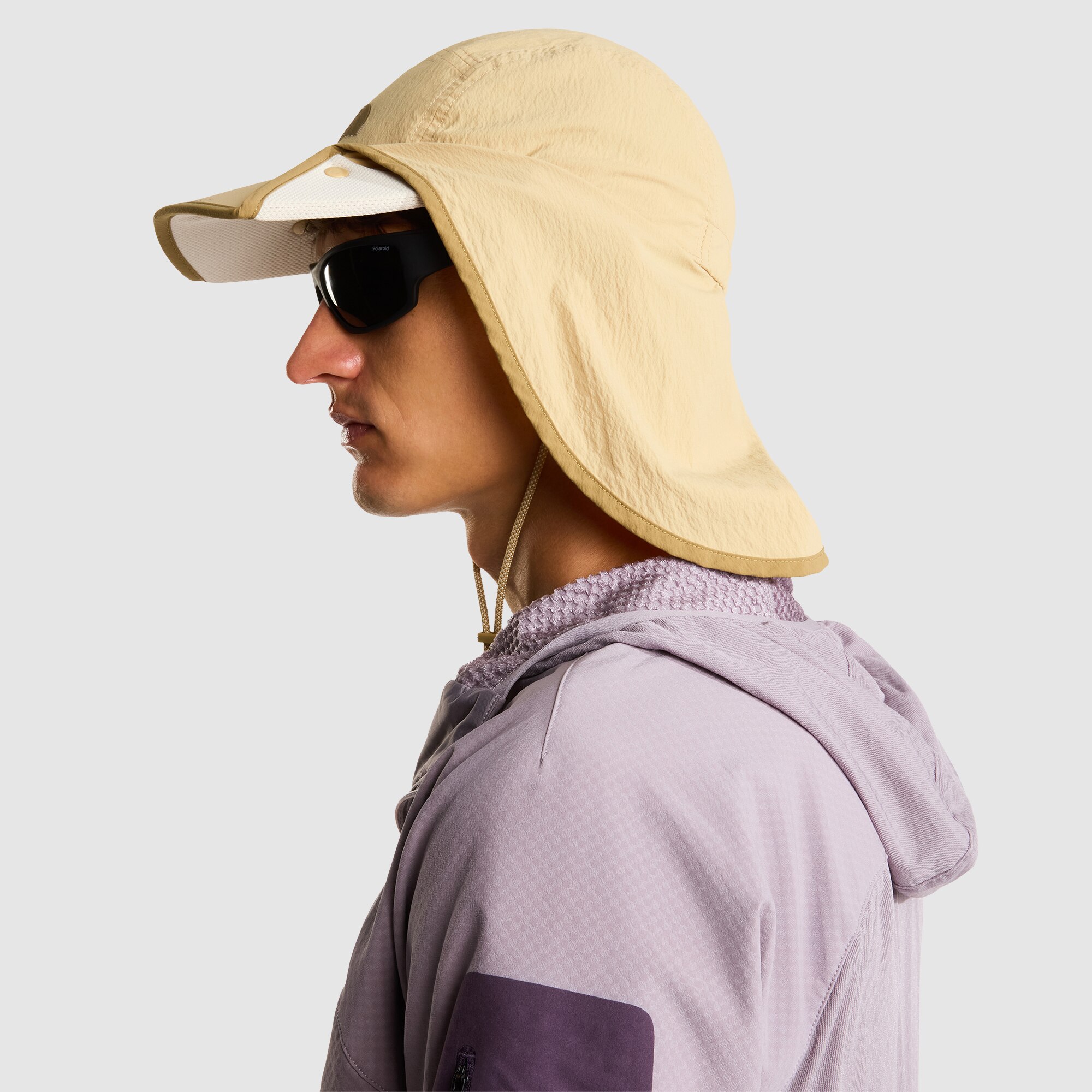 Imagen 7 de Gorra con solapa protectora convertible Unisex Class V The North Face - Marrón Marrón