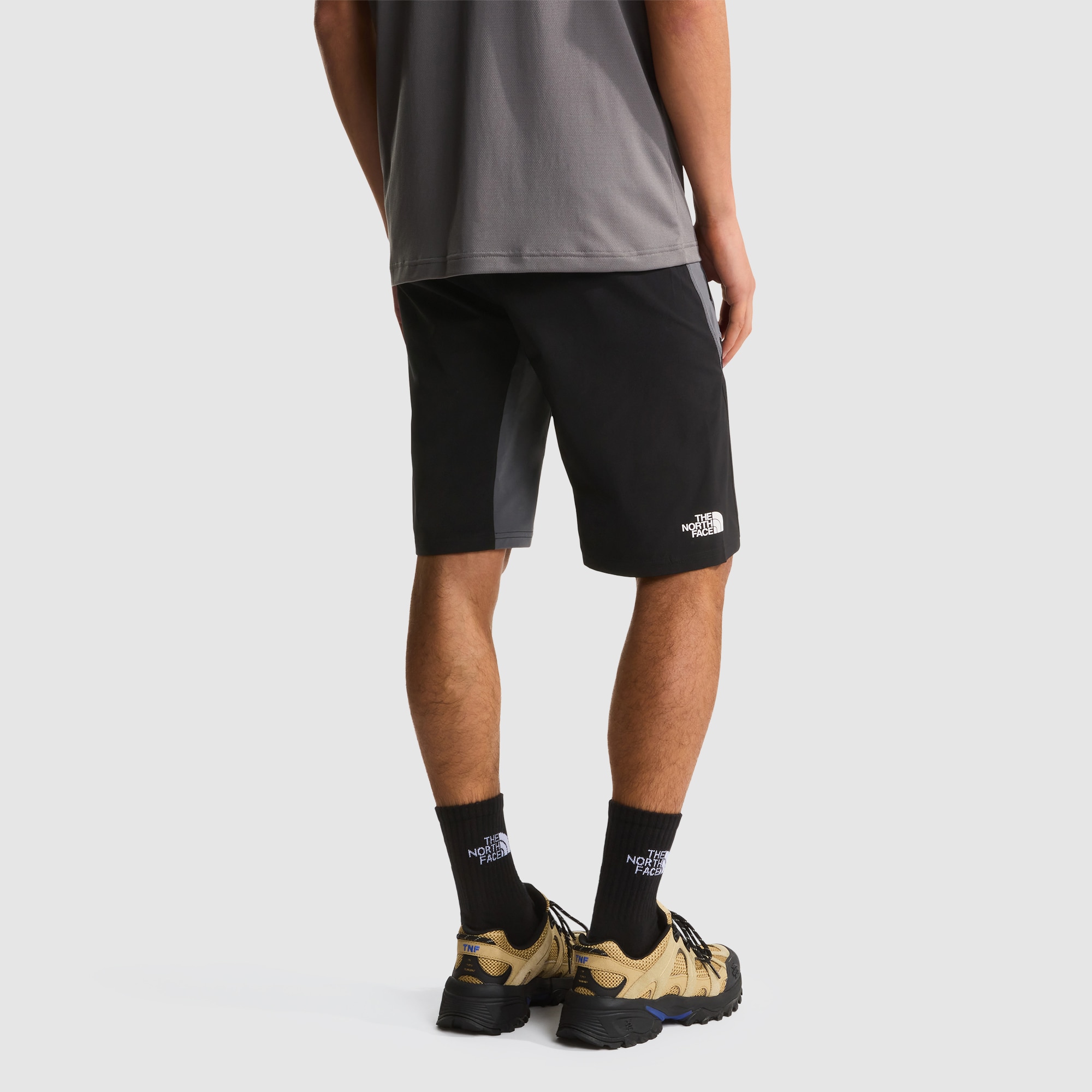 Imagen 3 de Pantalón corto de corte slim tapered para hombre Felk The North Face - Gris Gris