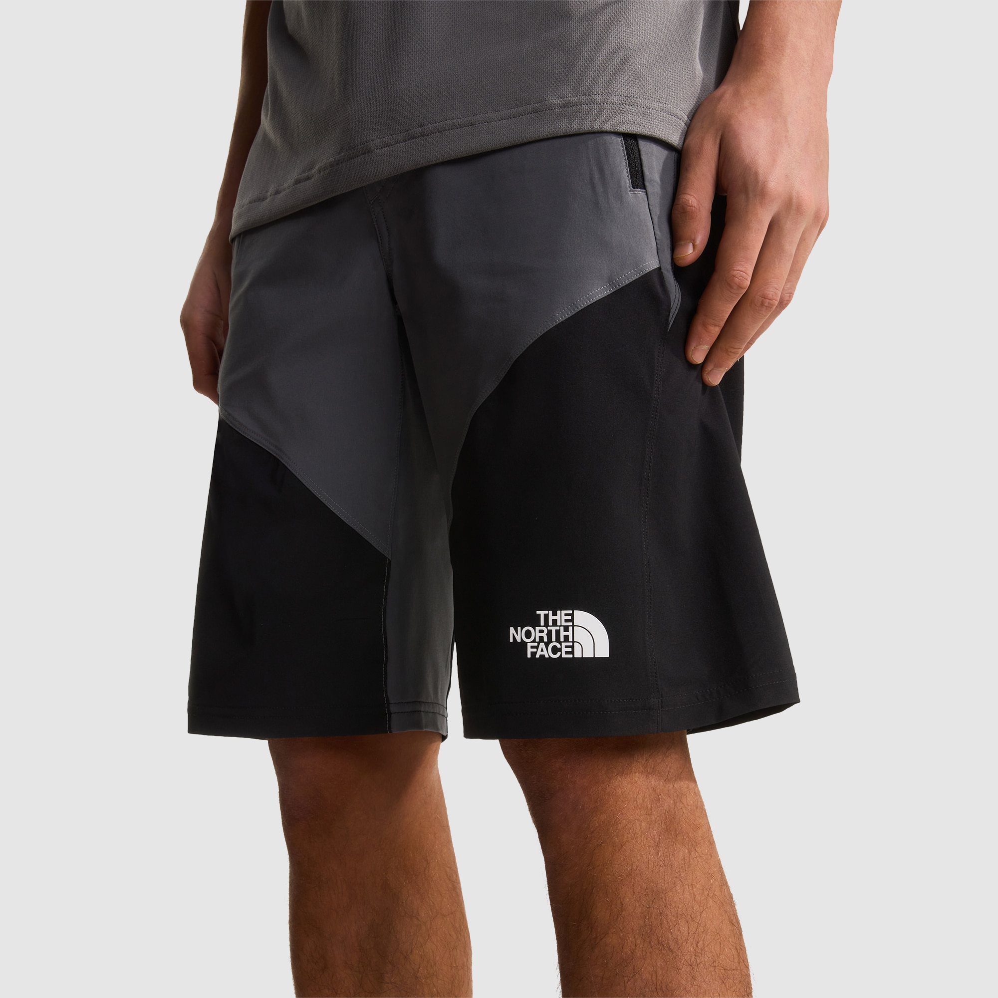 Imagen 6 de Pantalón corto de corte slim tapered para hombre Felk The North Face - Gris Gris