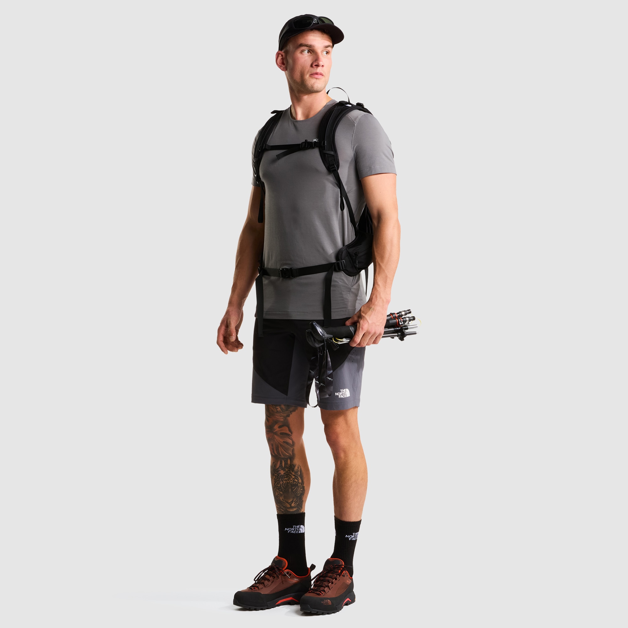 Camiseta para hombre Lightning Alpine The North Face - Gris Gris-5