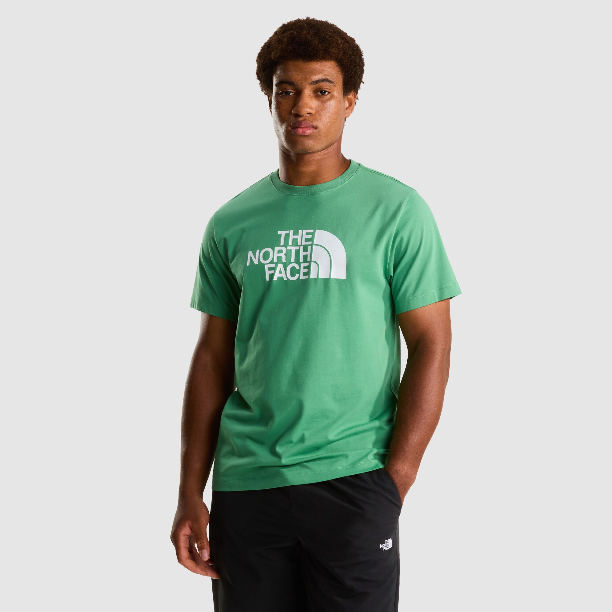 Camiseta recta para hombre Half Dome Evolution The North Face - Verde Agua Verde Agua-3