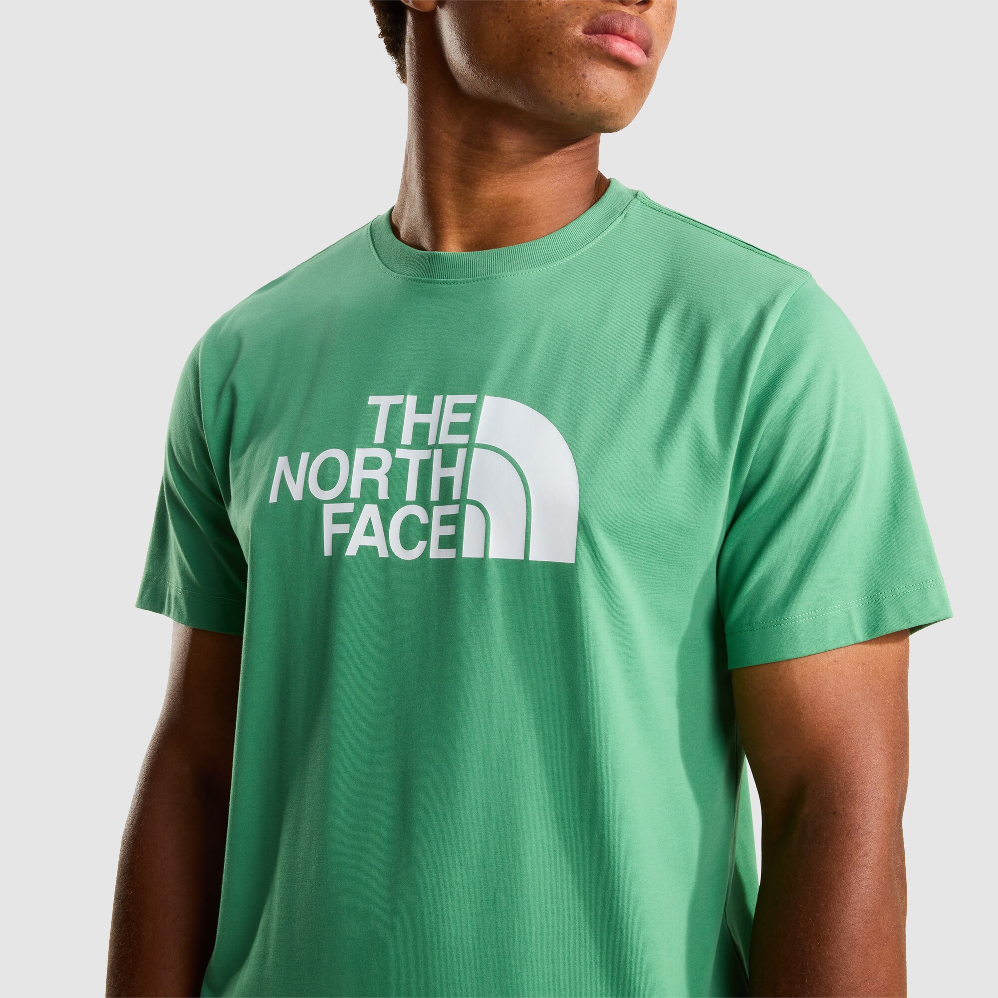 Camiseta recta para hombre Half Dome Evolution The North Face - Verde Agua Verde Agua-7