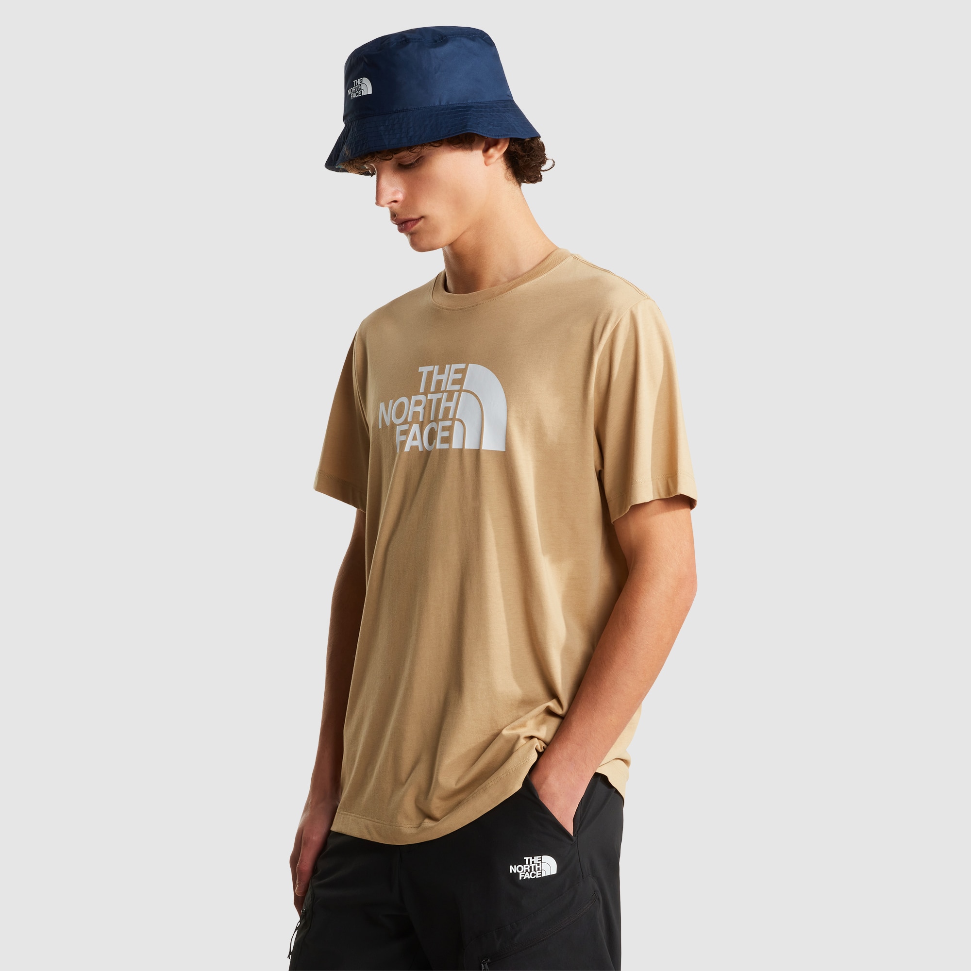 Camiseta recta para hombre Half Dome Evolution The North Face - Beige Beige-1