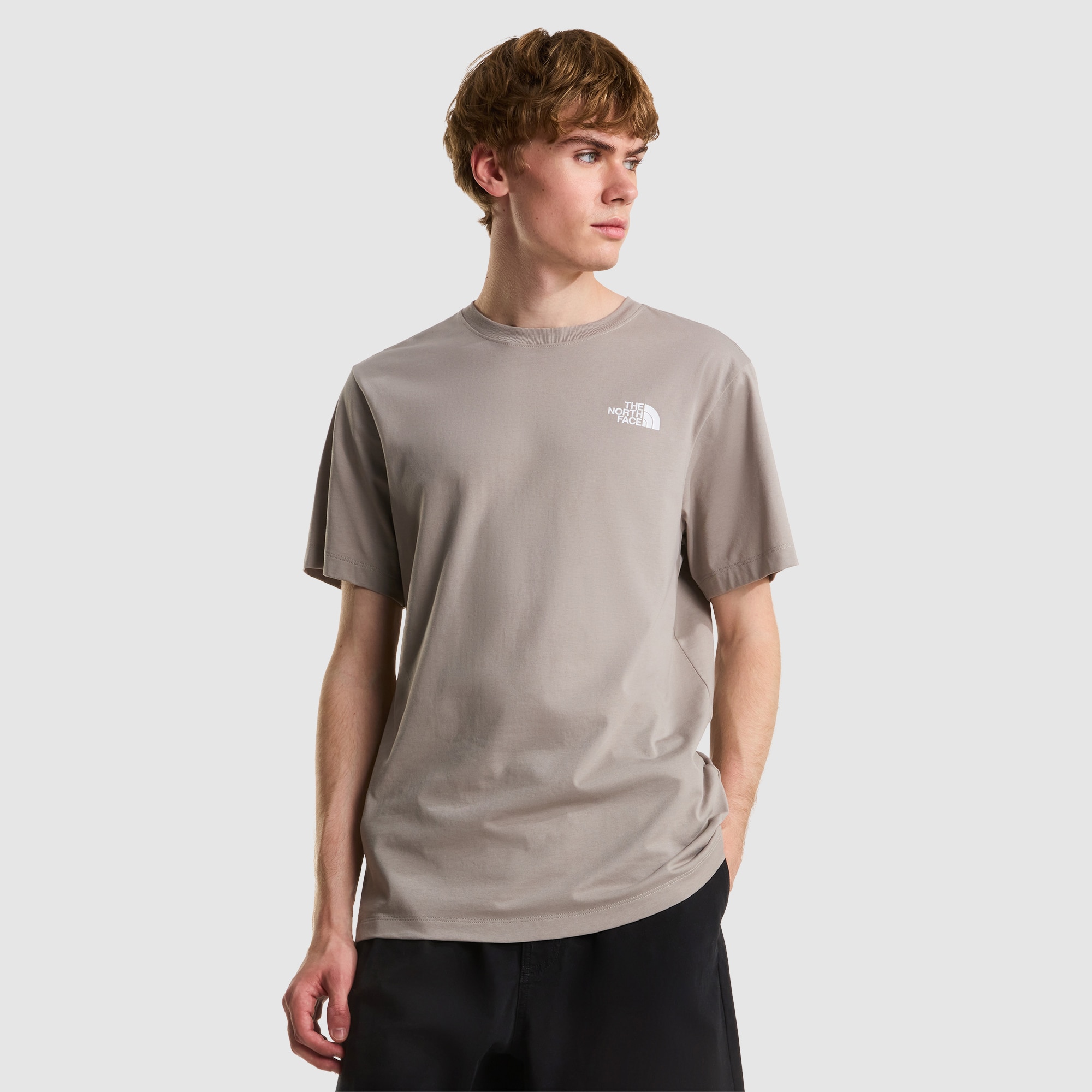 Camiseta recta para hombre NSE Box Evolution The North Face - Gris Gris-1