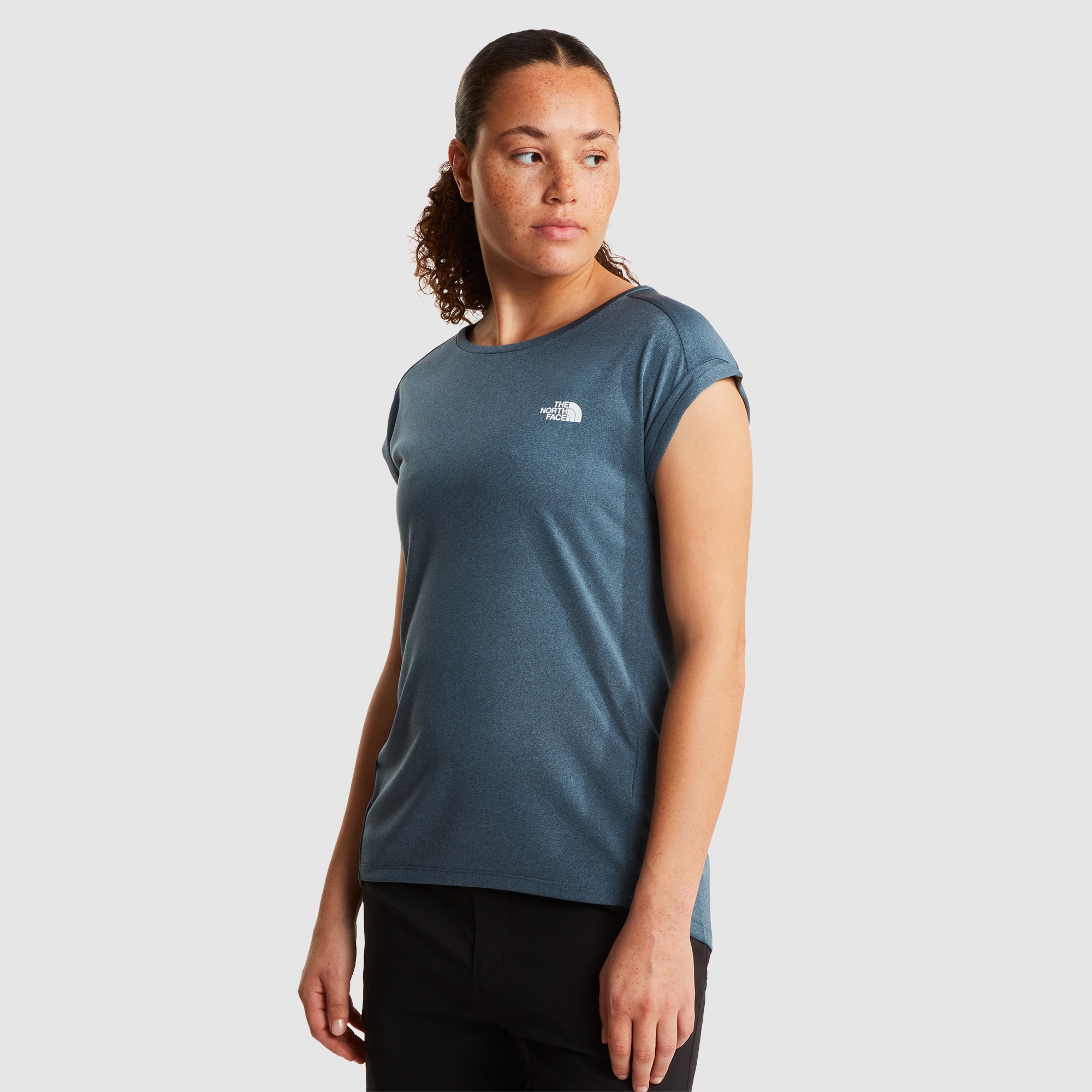 Camiseta de mujer Tanken The North Face - Azul / Gris Azul / Gris-1