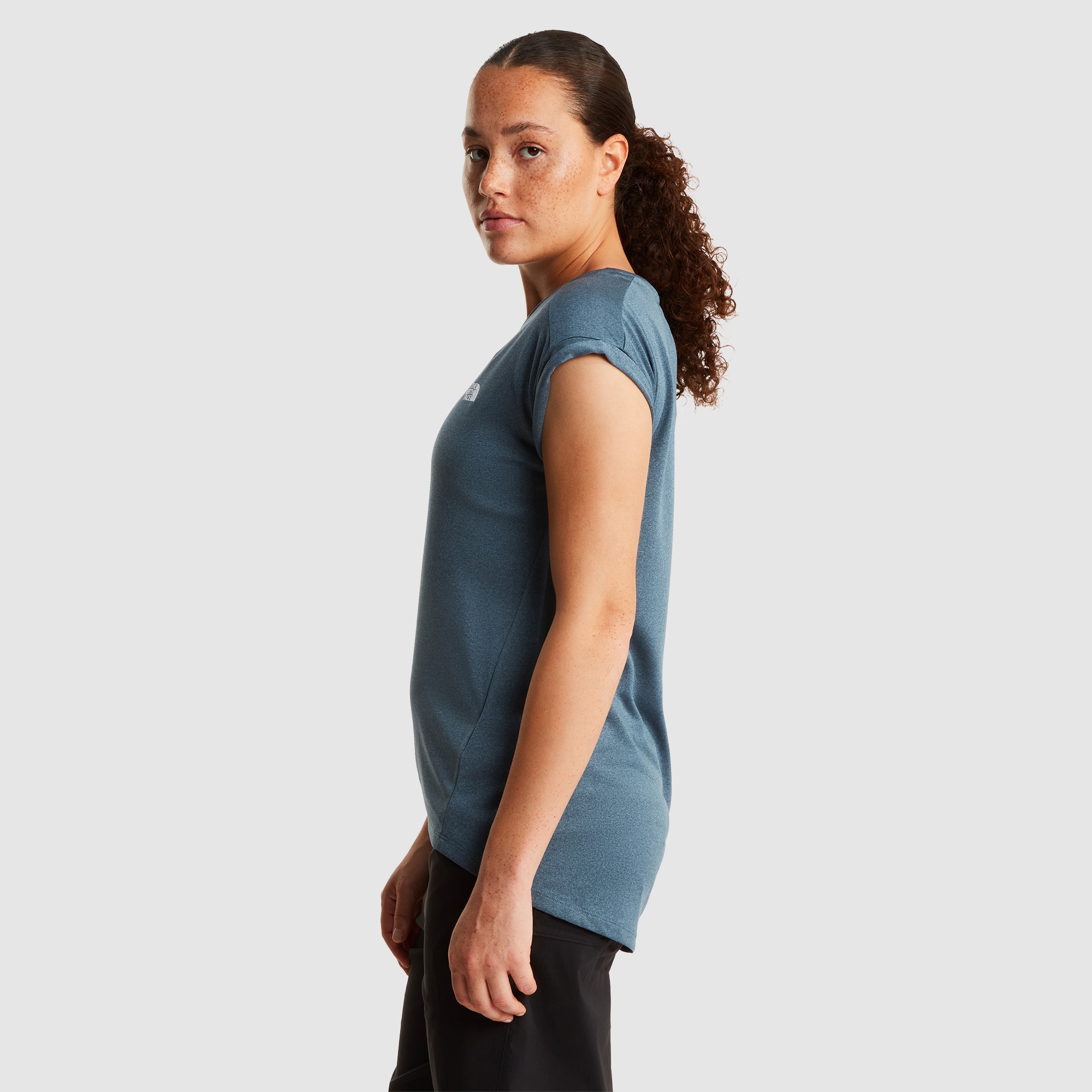 Camiseta de mujer Tanken The North Face - Azul / Gris Azul / Gris-3
