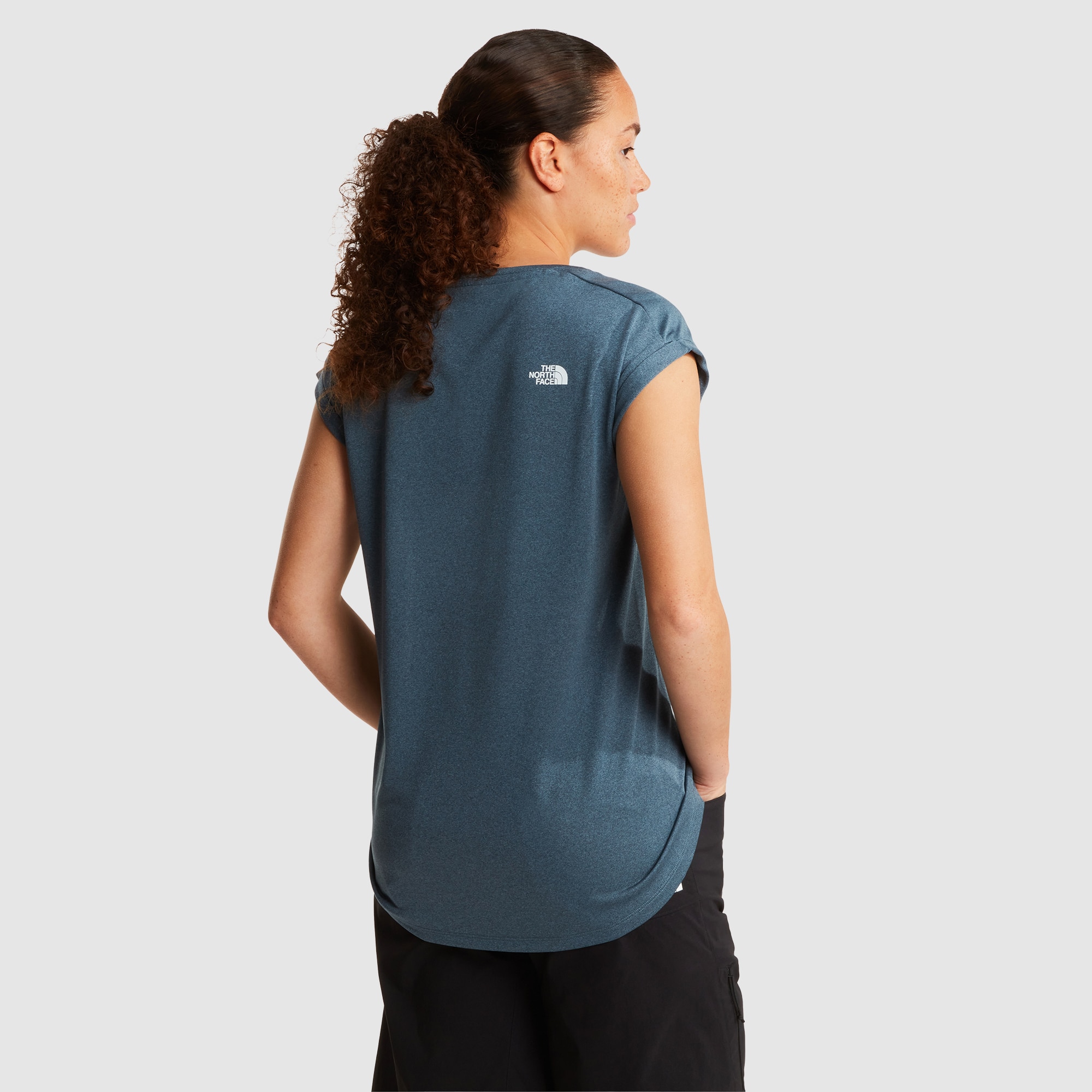 Camiseta de mujer Tanken The North Face - Azul / Gris Azul / Gris-4