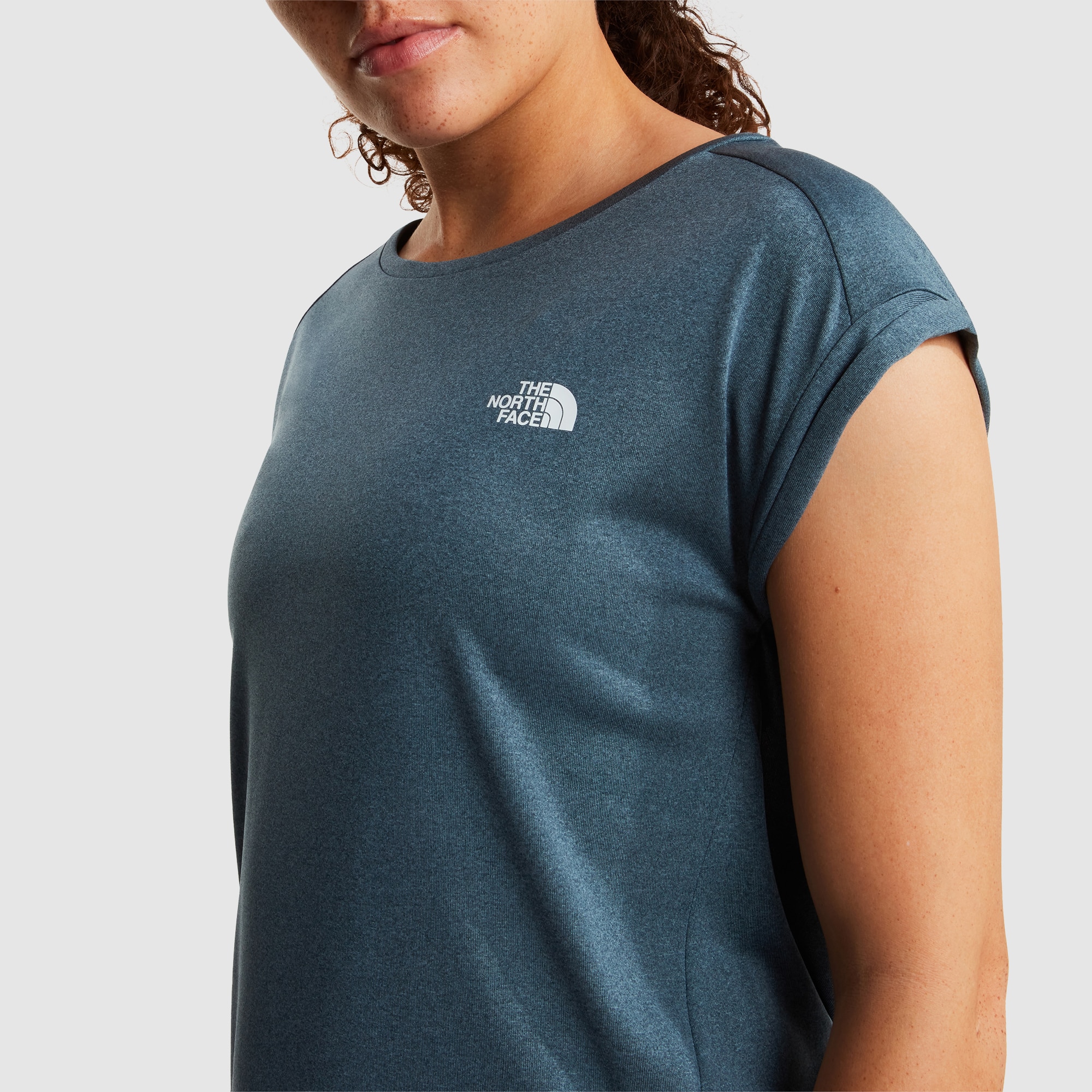 Camiseta de mujer Tanken The North Face - Azul / Gris Azul / Gris-5