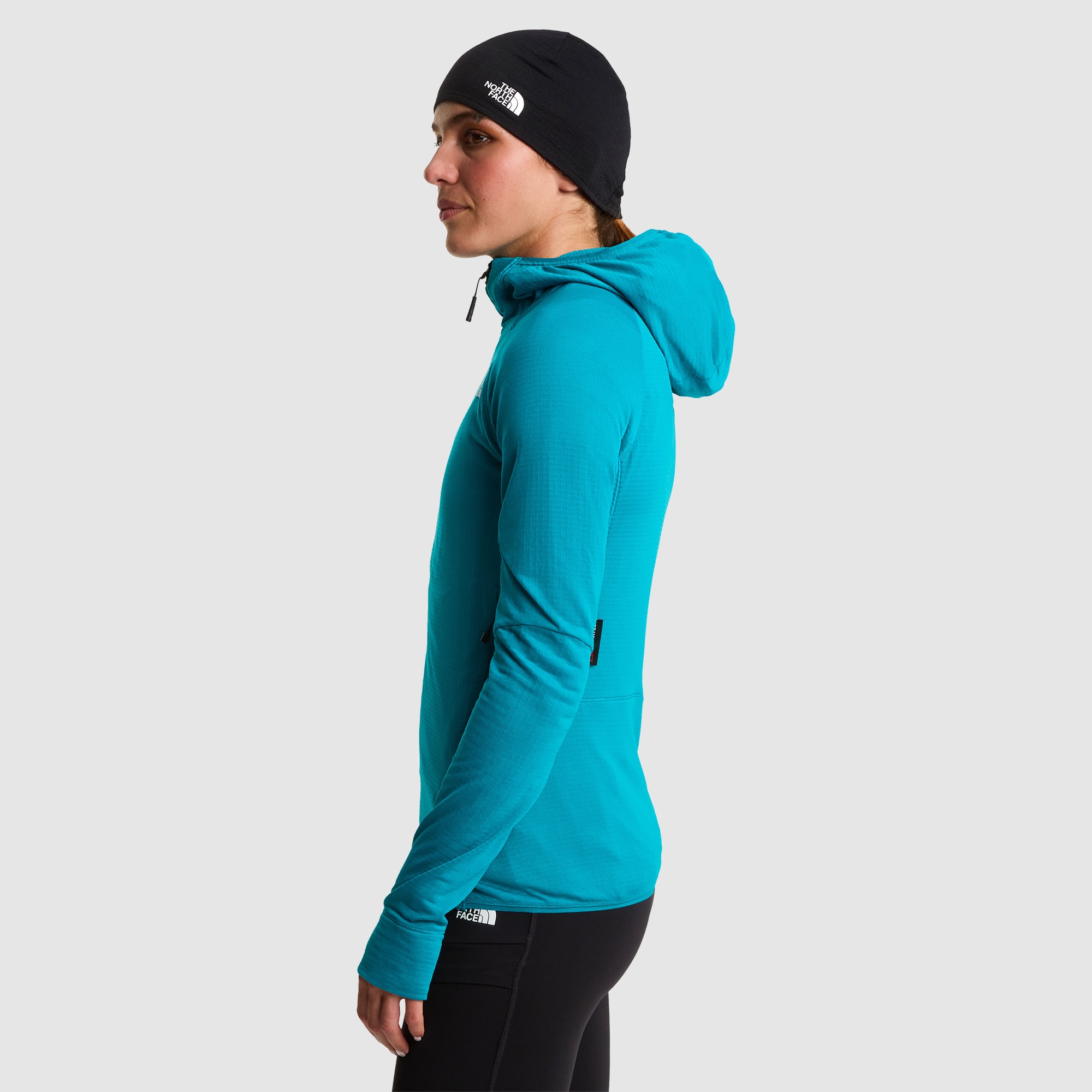 Chaqueta con capucha para mujer Polartec® Power Grid™ Bolt The North Face - Azul celeste Azul celeste-3