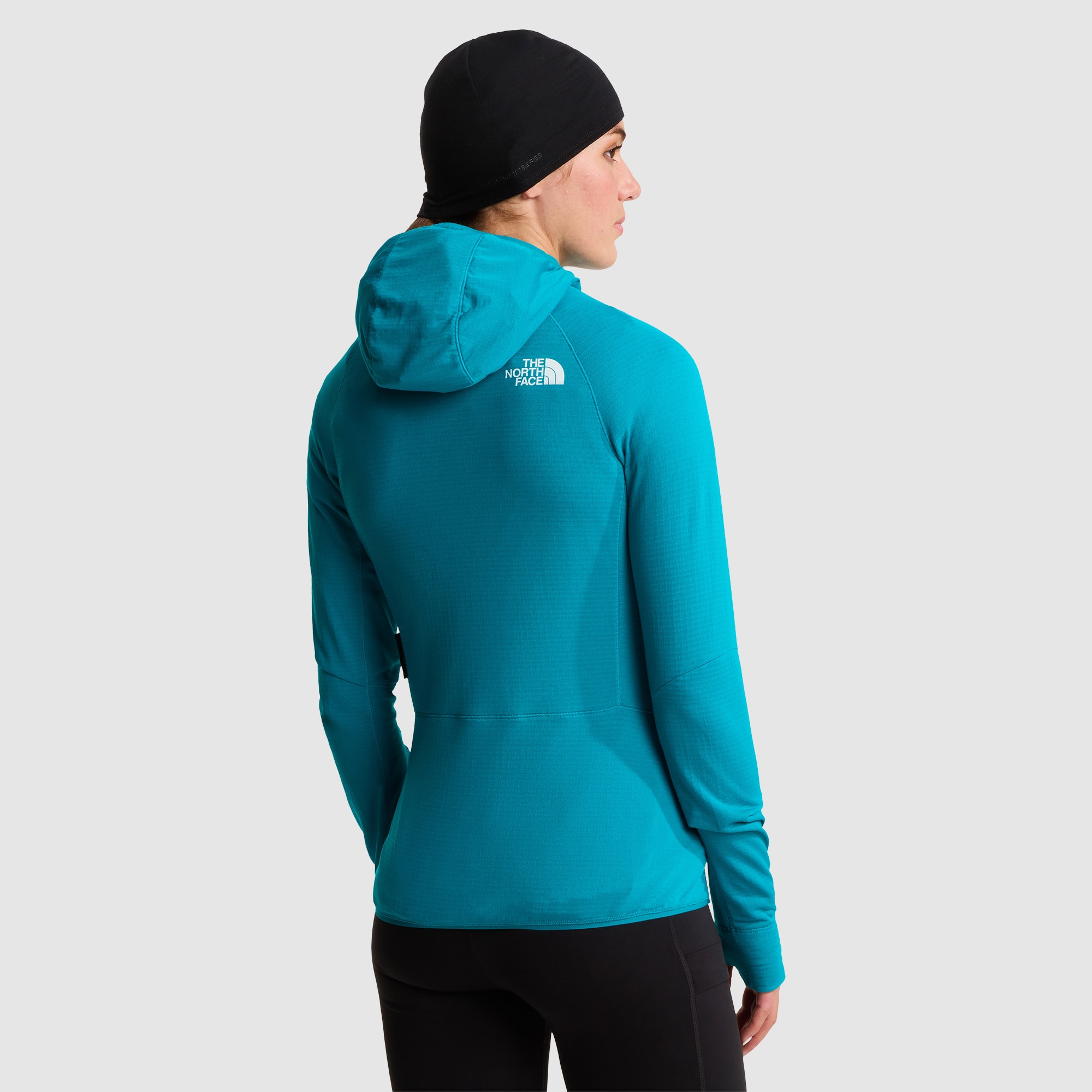 Chaqueta con capucha para mujer Polartec® Power Grid™ Bolt The North Face - Azul celeste Azul celeste-4