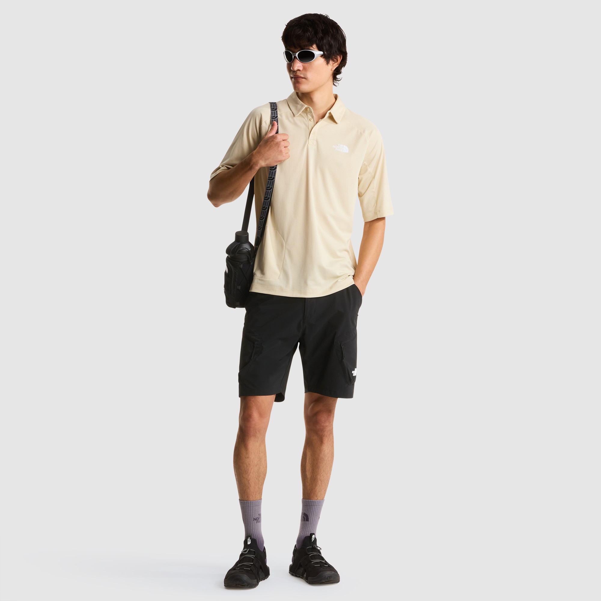Pantalón corto plegable para hombre The North Face - Negro Negro-2