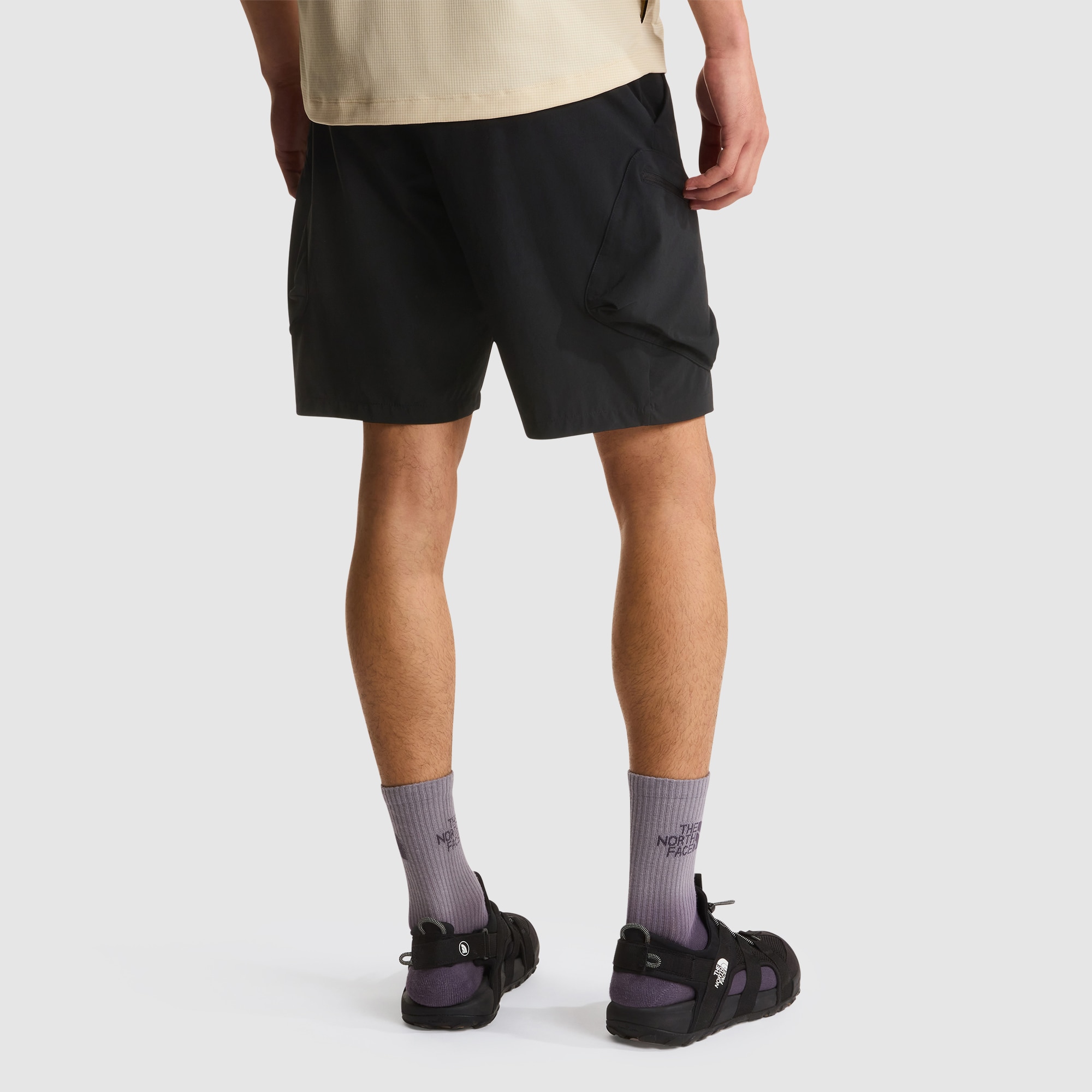 Pantalón corto plegable para hombre The North Face - Negro Negro-3