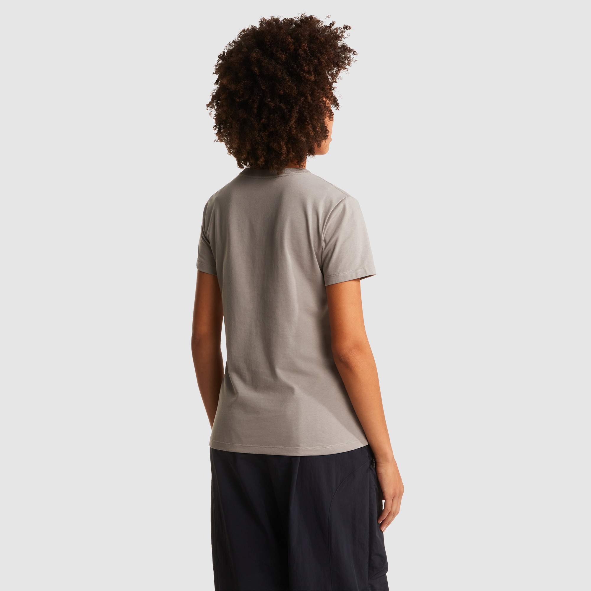 Camiseta entallada para mujer Simple Dome Evolution The North Face - Gris Gris-4