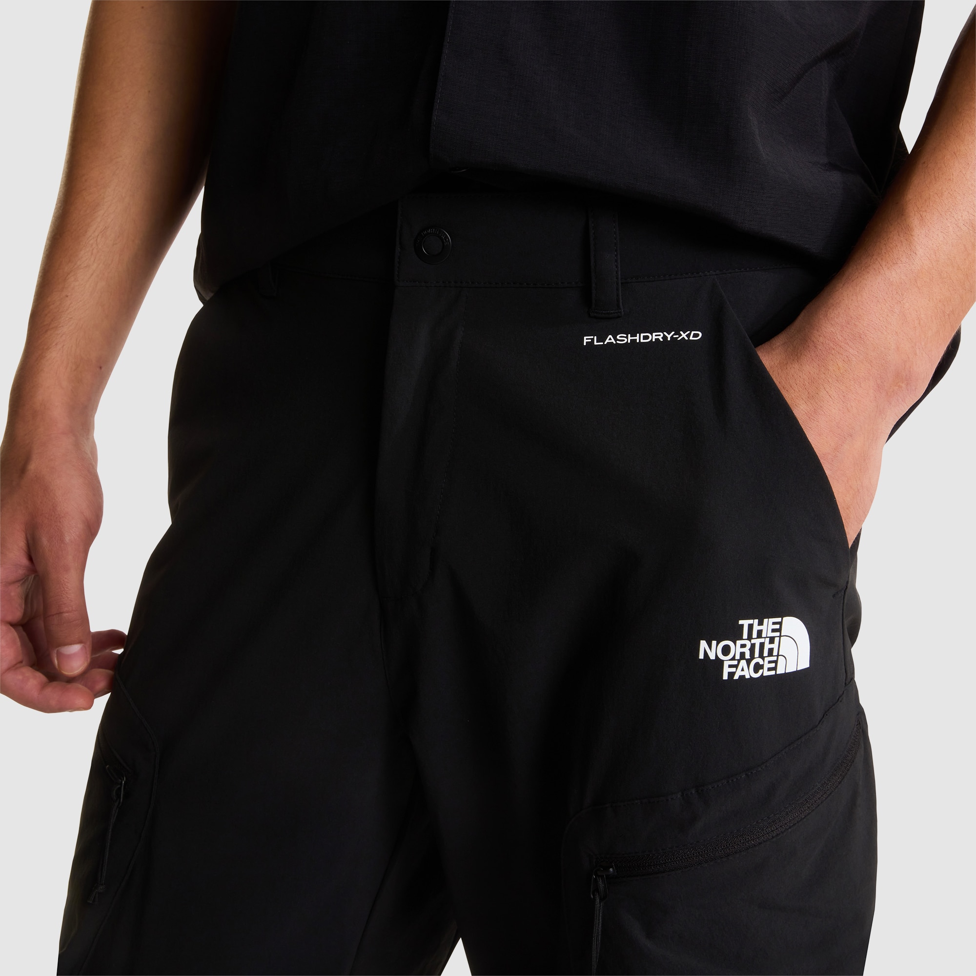 Pantalón holgado plegable para hombre The North Face - Negro Negro-4