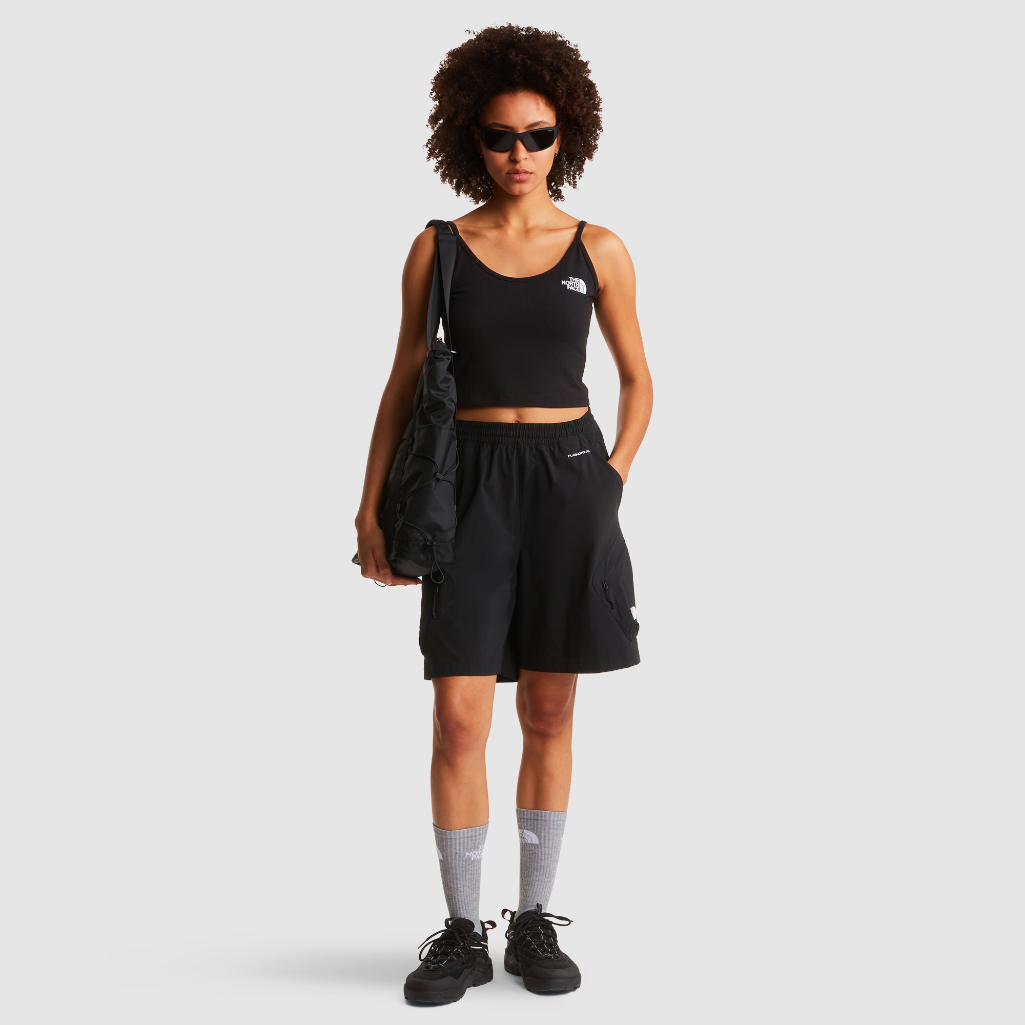 Pantalón corto plegable para mujer The North Face - Negro Negro-2