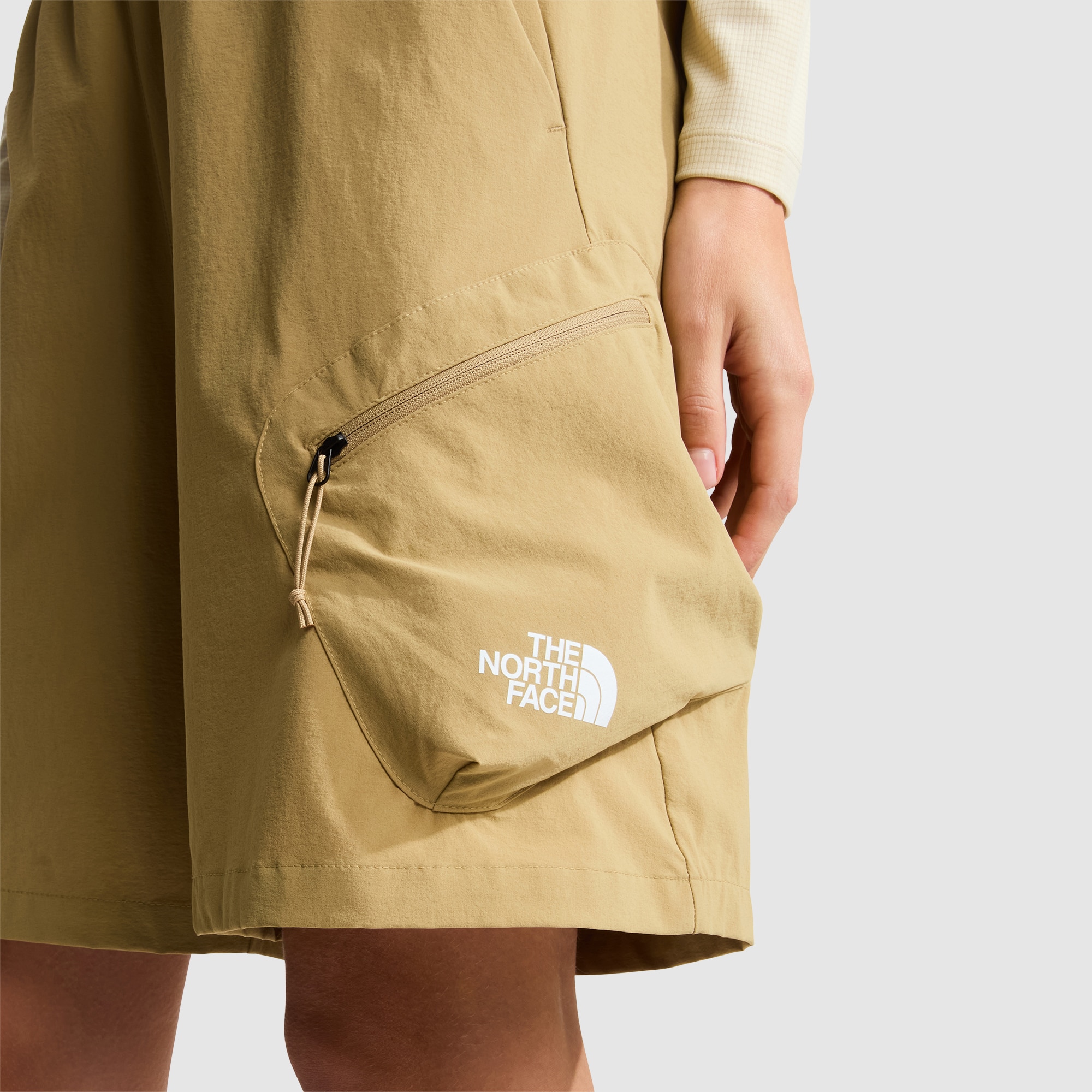 Pantalón corto plegable para mujer The North Face - Beige Beige-7