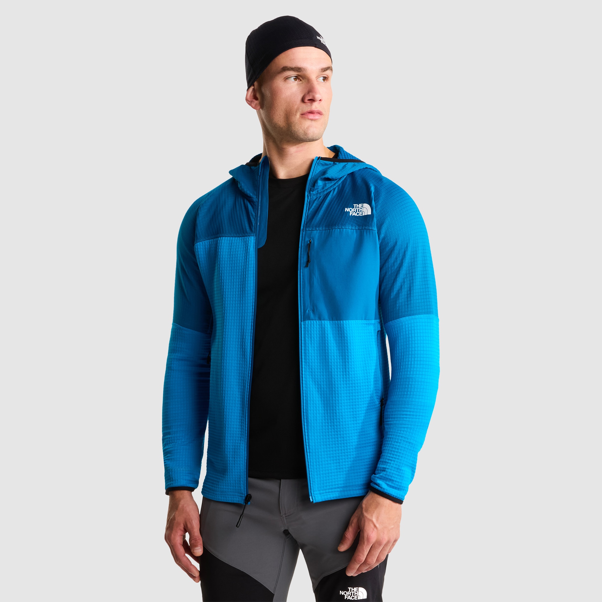 Chaqueta con capucha para hombre Power Grid™ Stormgap The North Face - Azul Azul-5