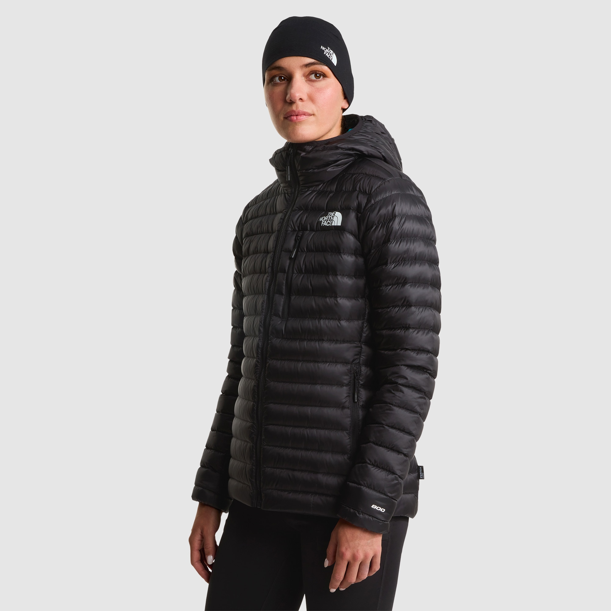 Chaqueta de plumón con capucha ligera para mujer Bettaforca The North Face - Negro Negro-1