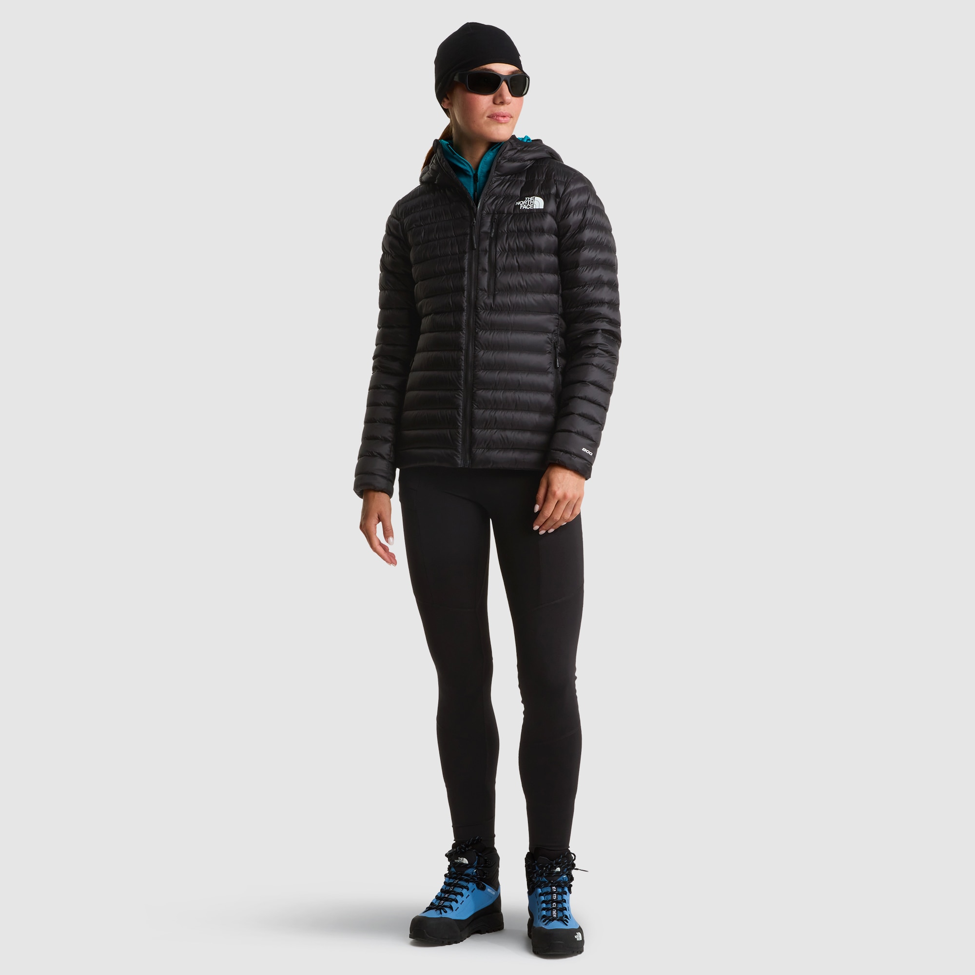 Chaqueta de plumón con capucha ligera para mujer Bettaforca The North Face - Negro Negro-2