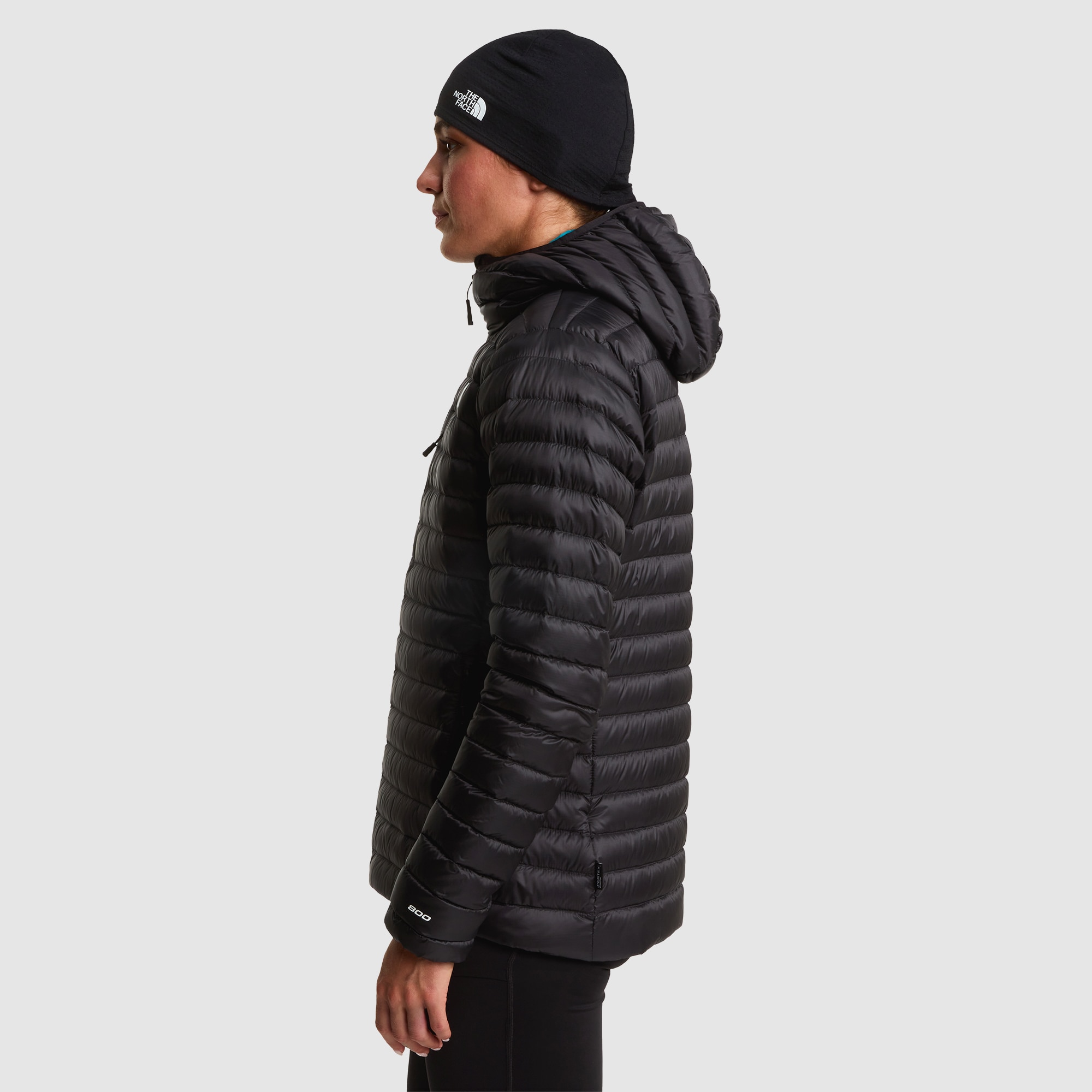 Chaqueta de plumón con capucha ligera para mujer Bettaforca The North Face - Negro Negro-3