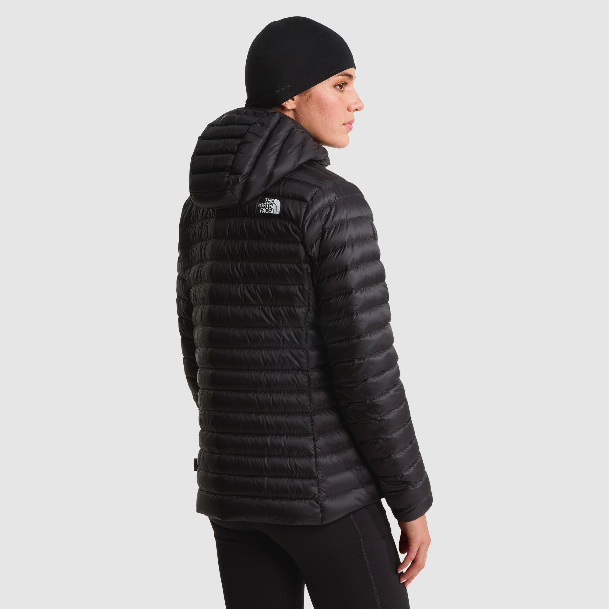 Chaqueta de plumón con capucha ligera para mujer Bettaforca The North Face - Negro Negro-4