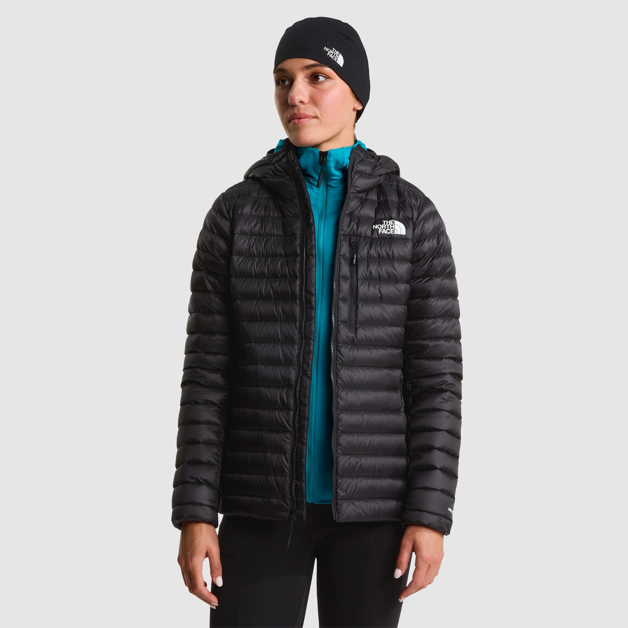 Chaqueta de plumón con capucha ligera para mujer Bettaforca The North Face - Negro Negro-5