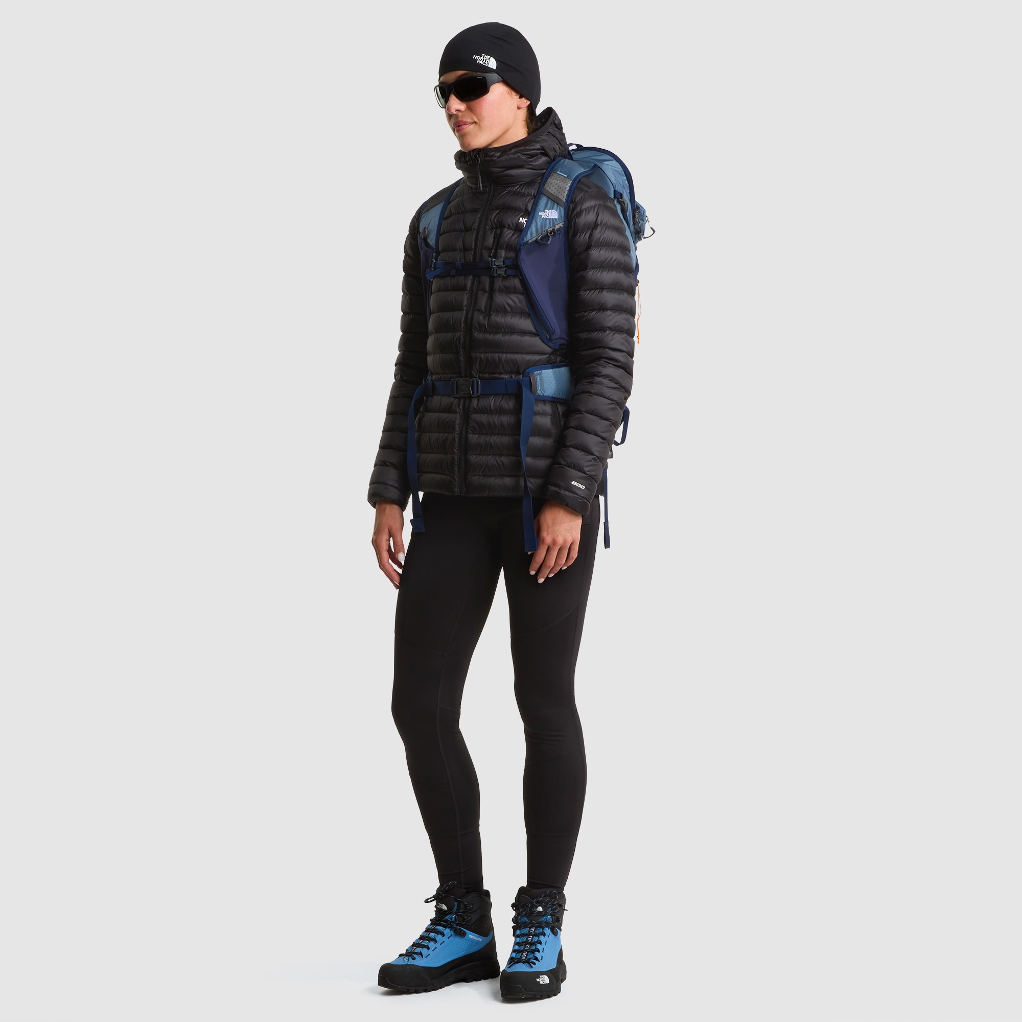 Chaqueta de plumón con capucha ligera para mujer Bettaforca The North Face - Negro Negro-6