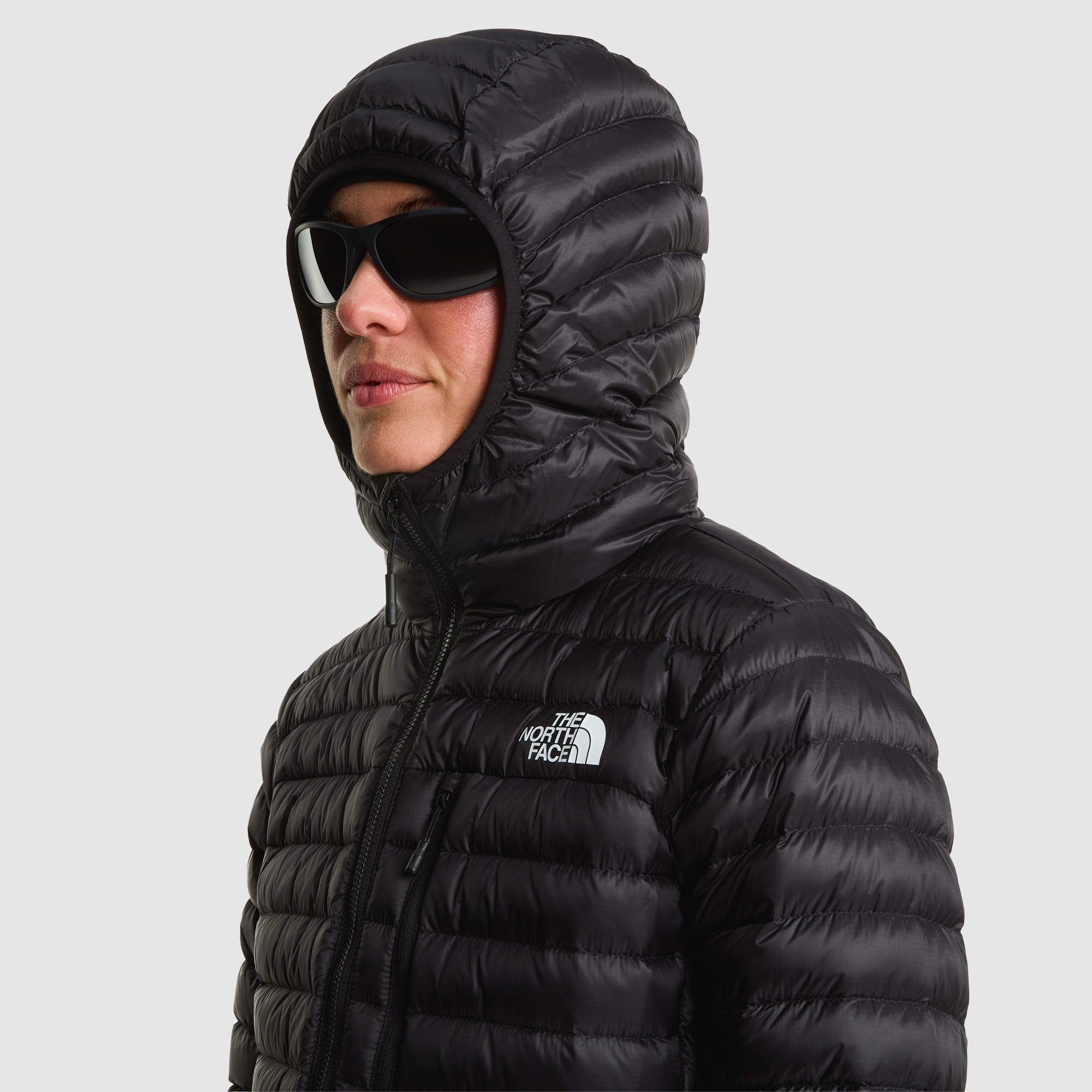 Chaqueta de plumón con capucha ligera para mujer Bettaforca The North Face - Negro Negro-8