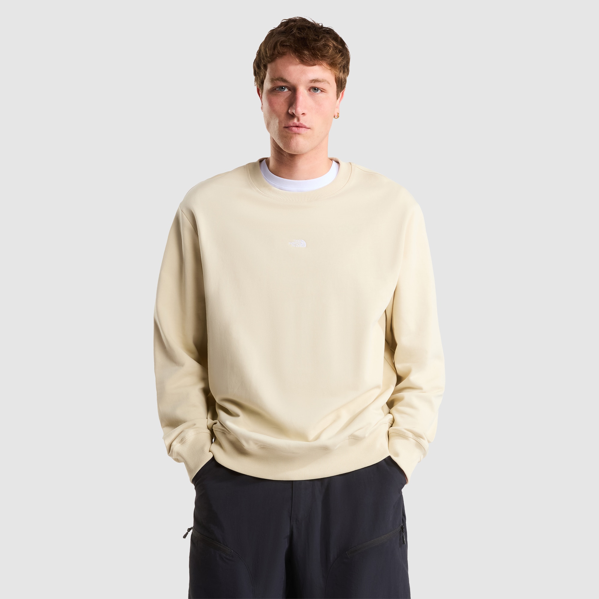 Sudadera holgada y ligera unisex Essential Light The North Face - Beige Beige-1