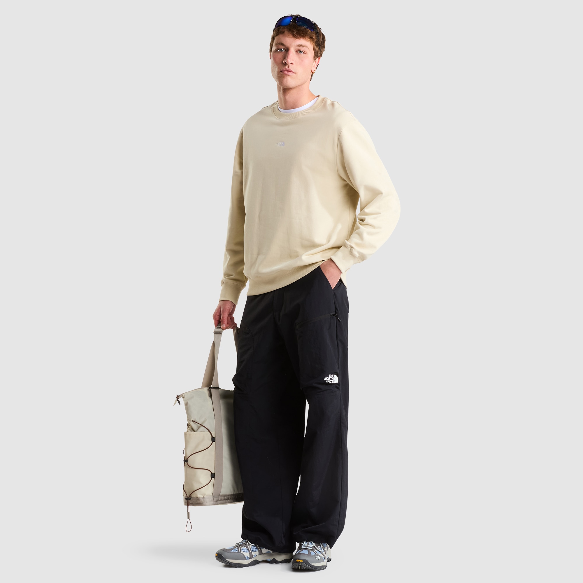 Sudadera holgada y ligera unisex Essential Light The North Face - Beige Beige-2