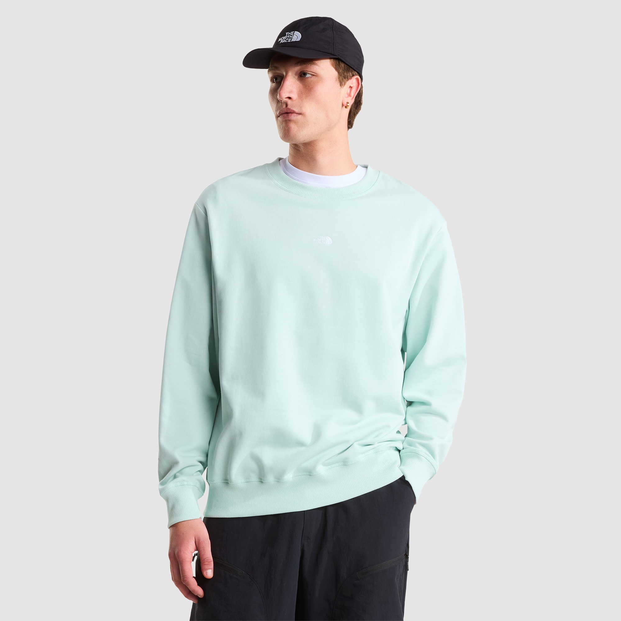 Imagen 0 de Sudadera holgada y ligera unisex Essential Light The North Face Azul claro