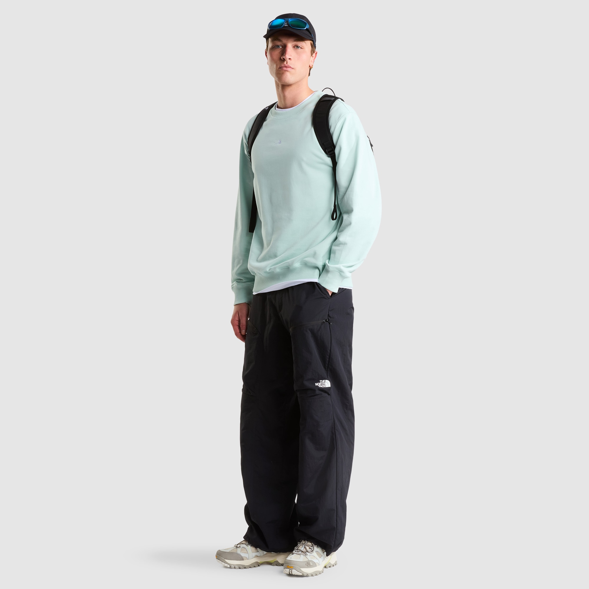 Sudadera holgada y ligera unisex Essential Light The North Face - Azul claro Azul claro-2