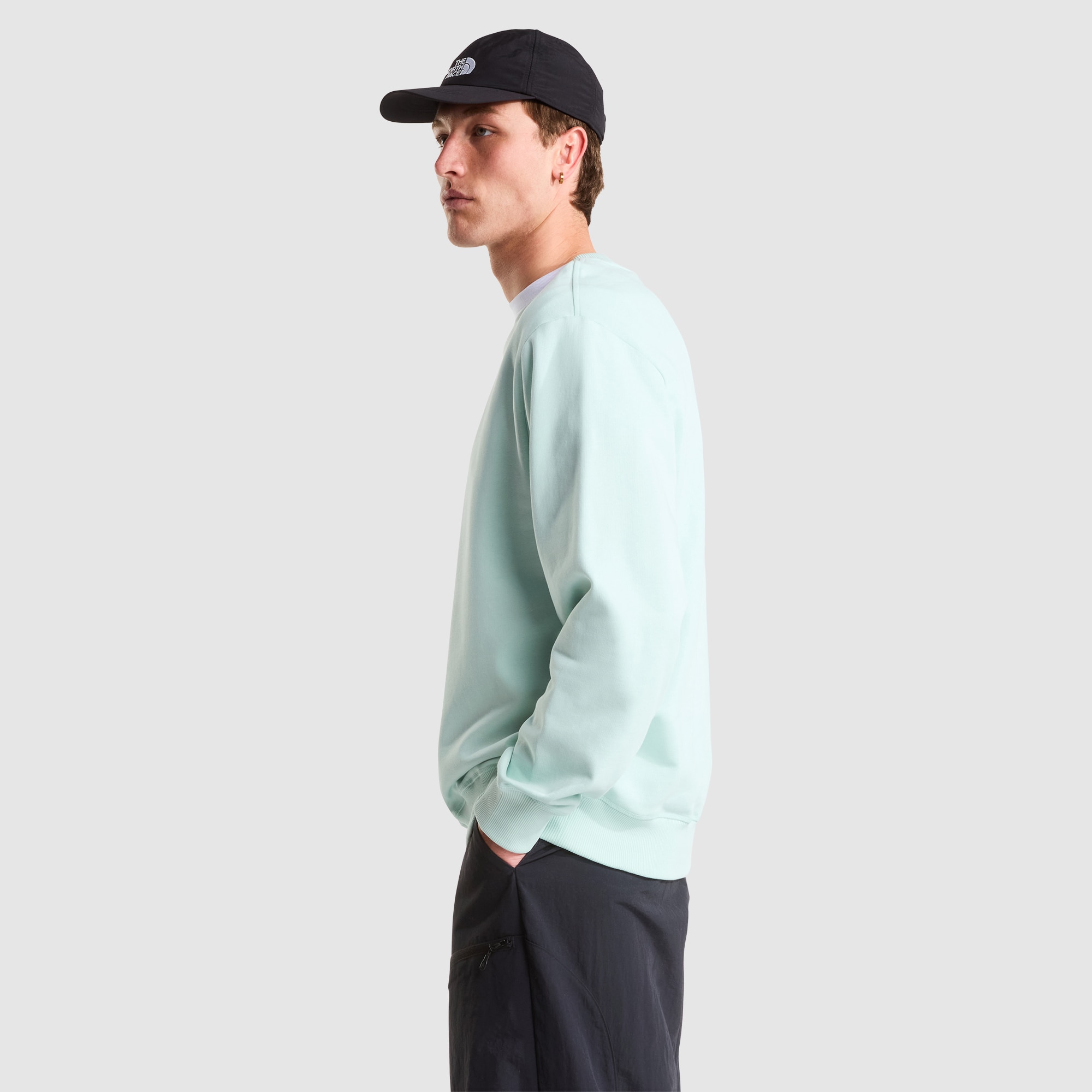 Sudadera holgada y ligera unisex Essential Light The North Face - Azul claro Azul claro-4