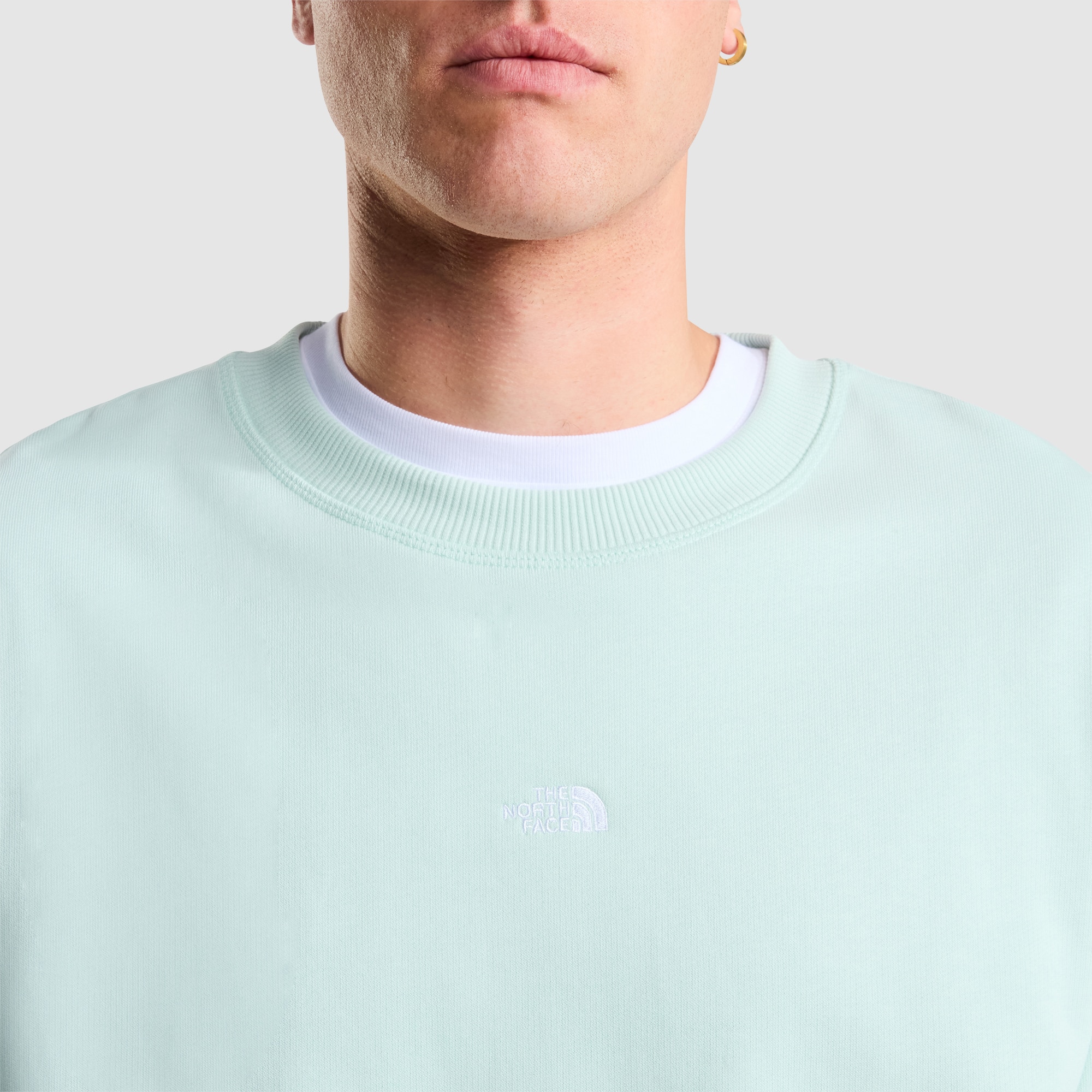 Sudadera holgada y ligera unisex Essential Light The North Face - Azul claro Azul claro-5