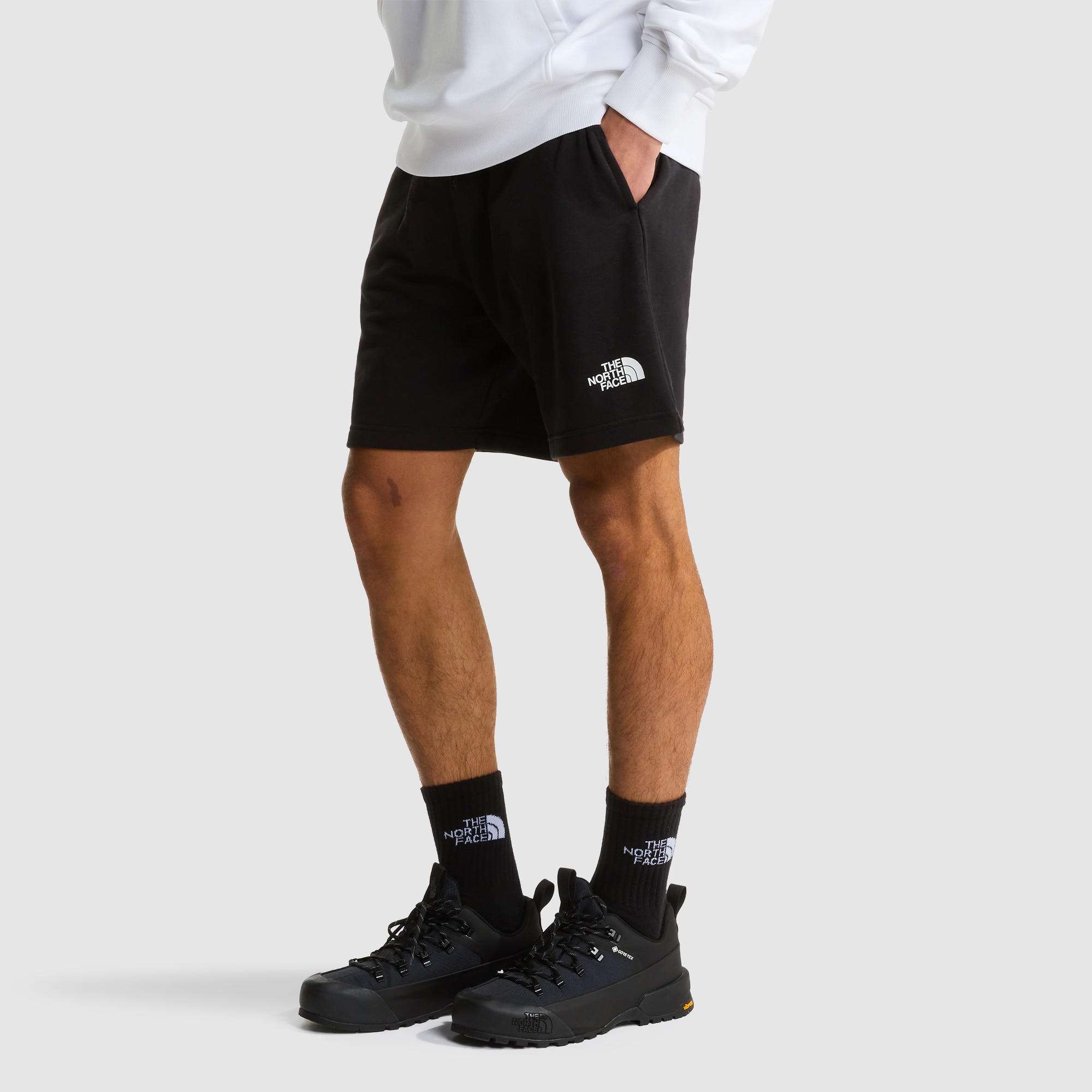 Pantalón corto, recto y ligero para hombre Simple Dome The North Face - Negro Negro-1