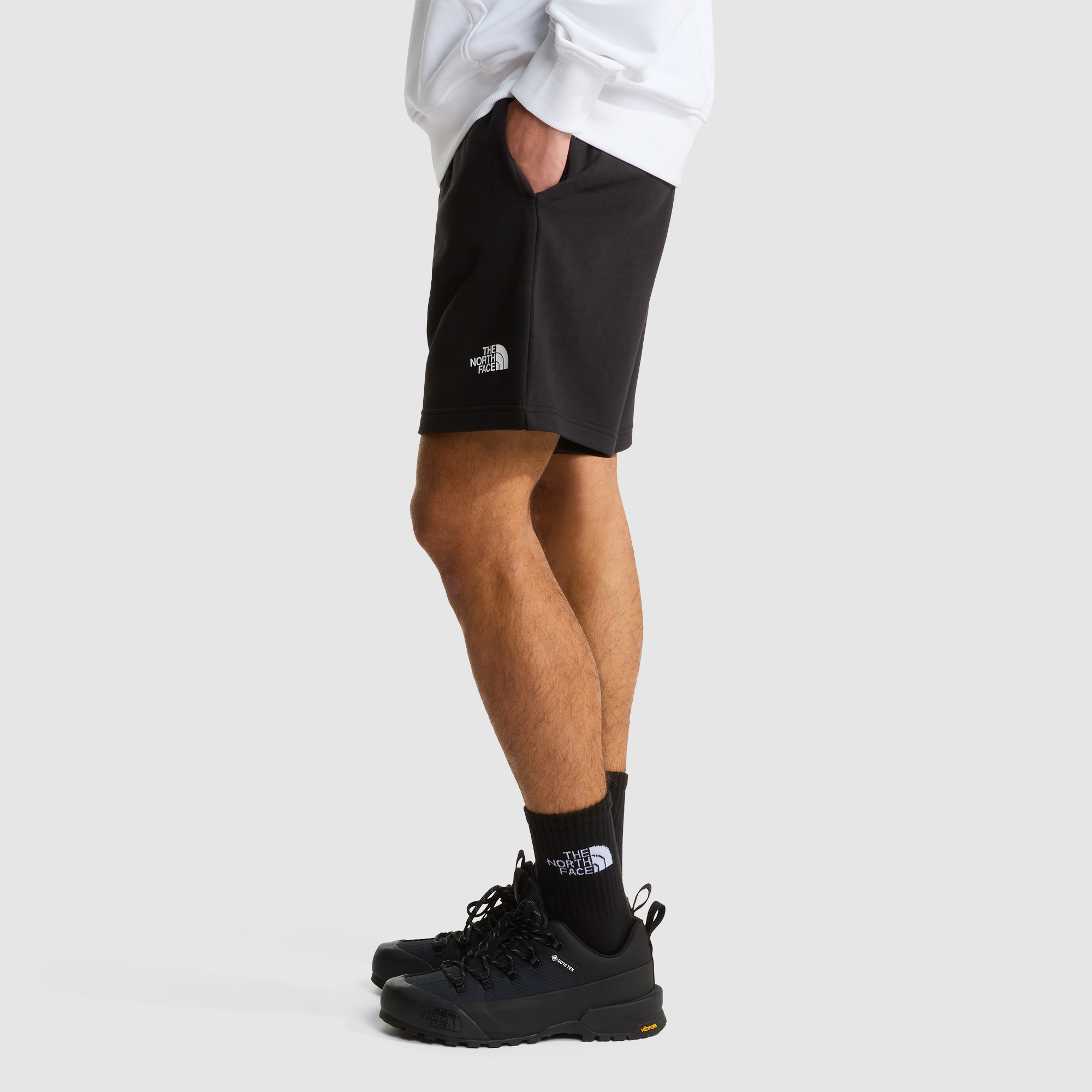 Pantalón corto, recto y ligero para hombre Simple Dome The North Face - Negro Negro-4