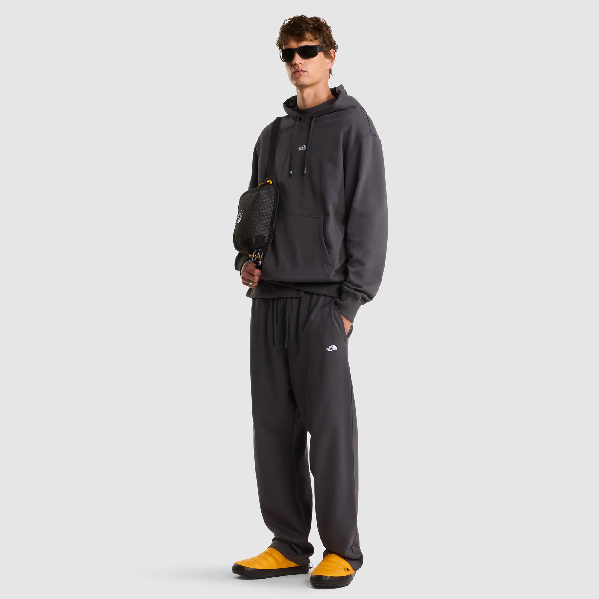 Sudadera ligera y holgada con capucha unisex Essential The North Face - Gris Gris-2
