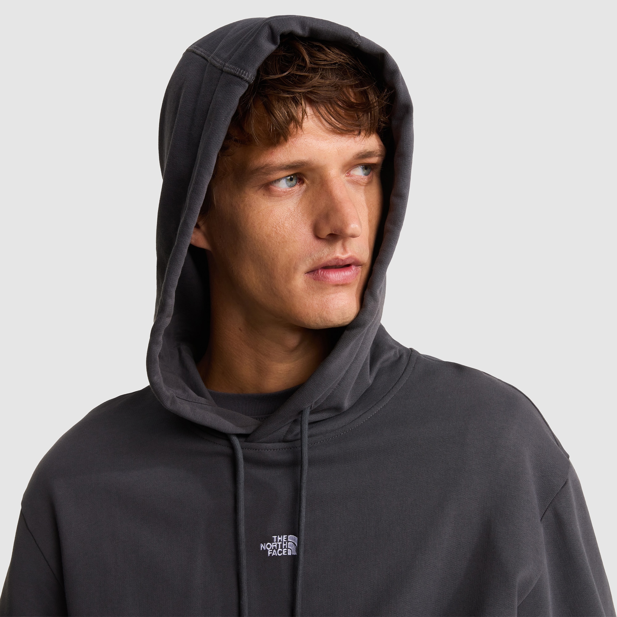 Sudadera ligera y holgada con capucha unisex Essential The North Face - Gris Gris-5