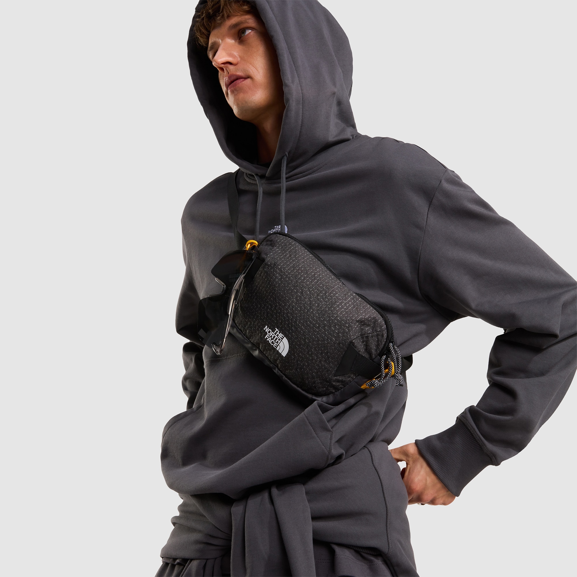Sudadera ligera y holgada con capucha unisex Essential The North Face - Gris Gris-7