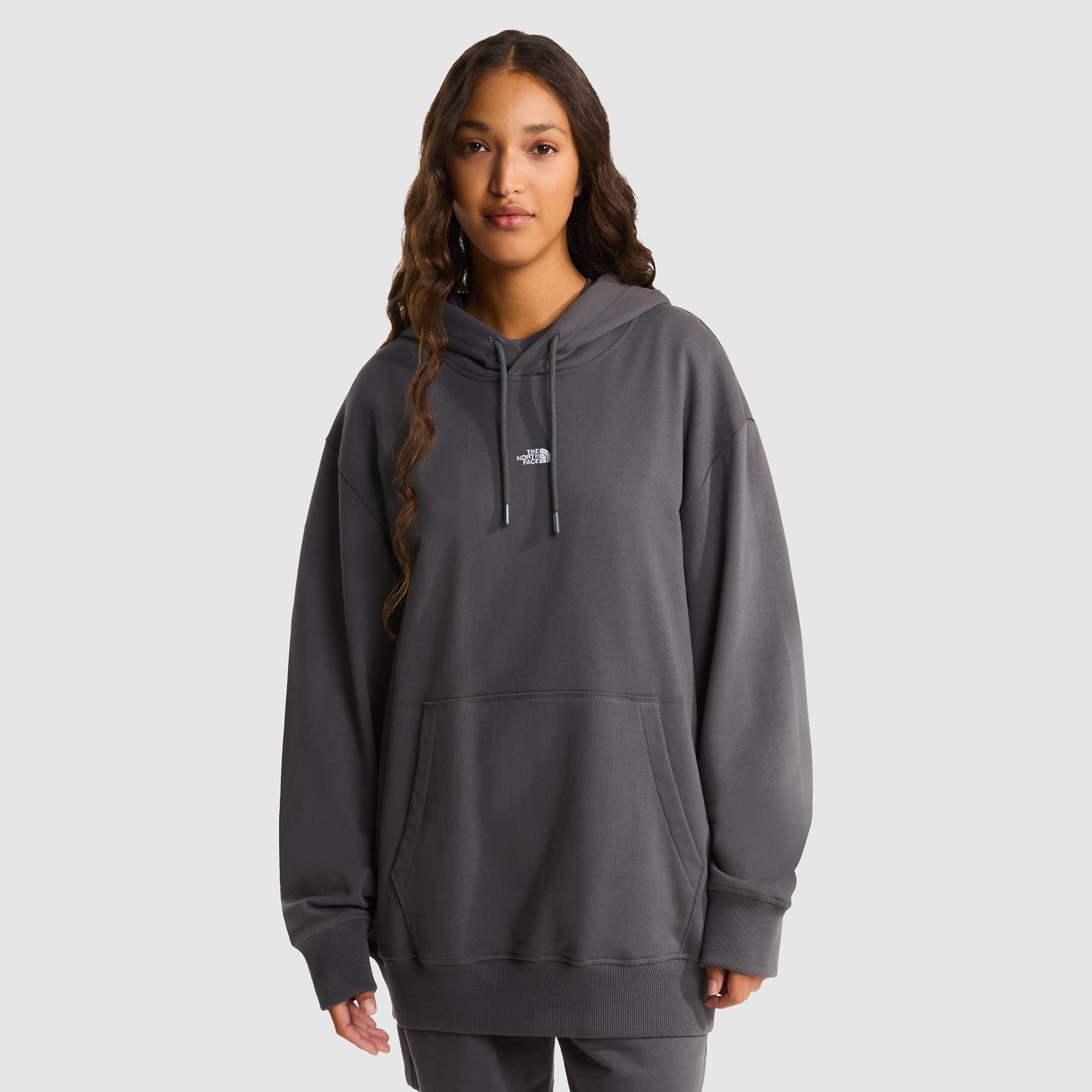 Sudadera ligera y holgada con capucha unisex Essential The North Face - Gris Gris-8