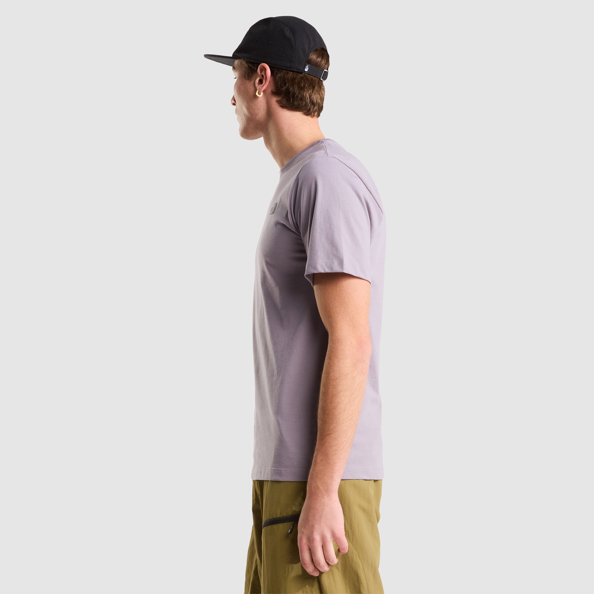 Imagen 4 de Camiseta gráfica recta para hombre Half Dome Photo The North Face - Gris Gris