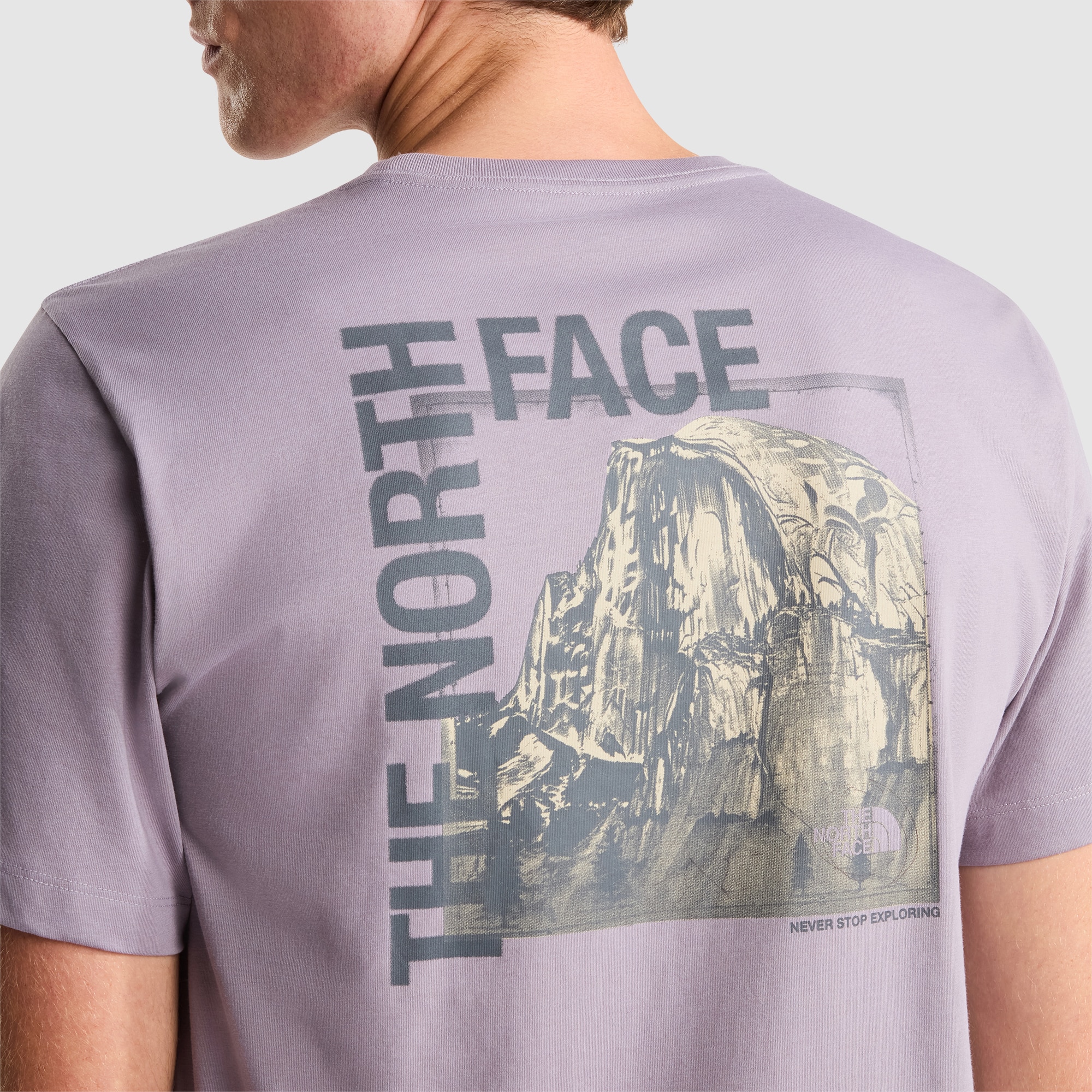 Imagen 6 de Camiseta gráfica recta para hombre Half Dome Photo The North Face - Gris Gris